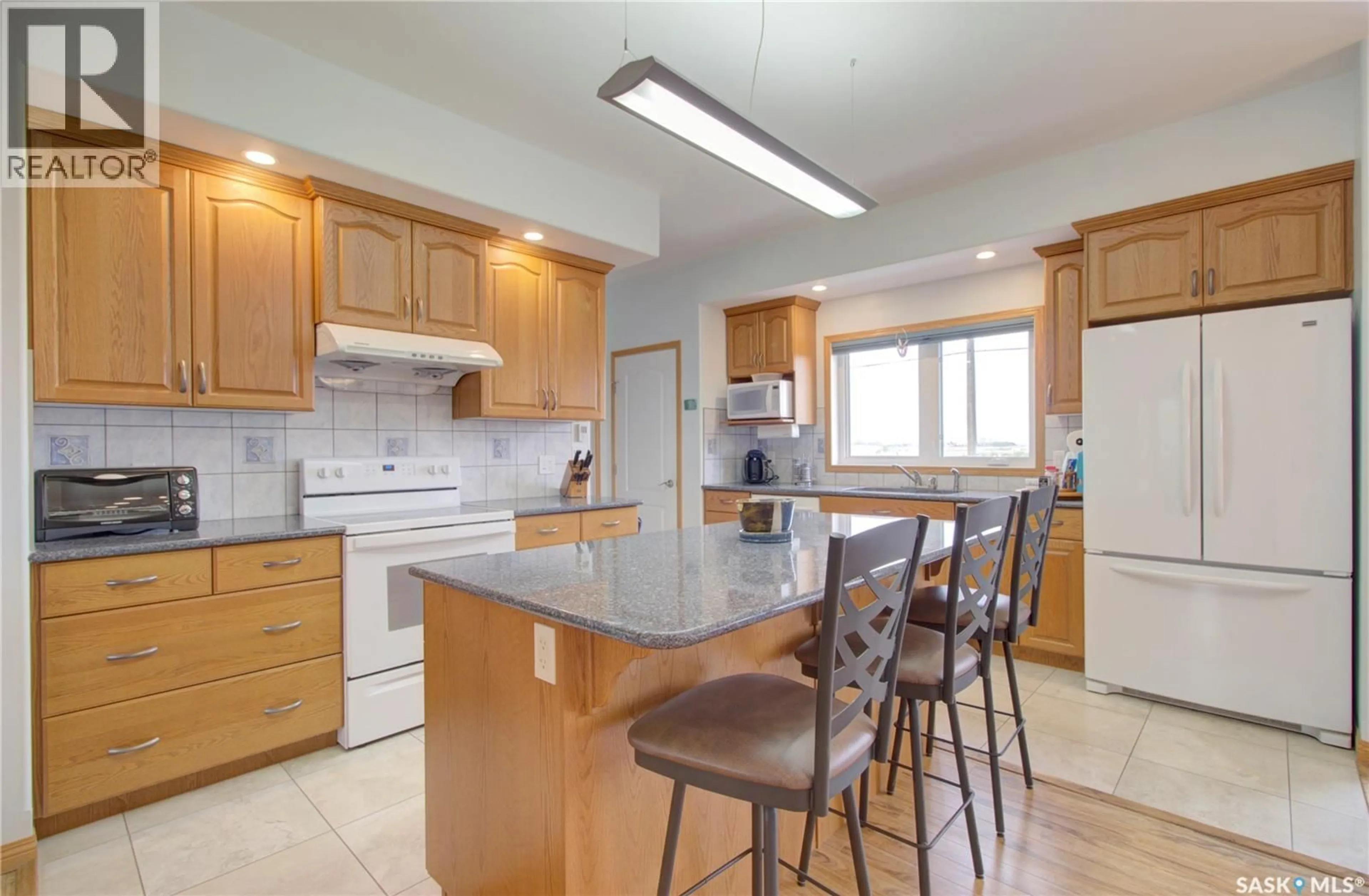 Open concept kitchen, ceramic/tile floor for 91 1ST STREET, Coteau Rm No. 255 Saskatchewan S0L0G0