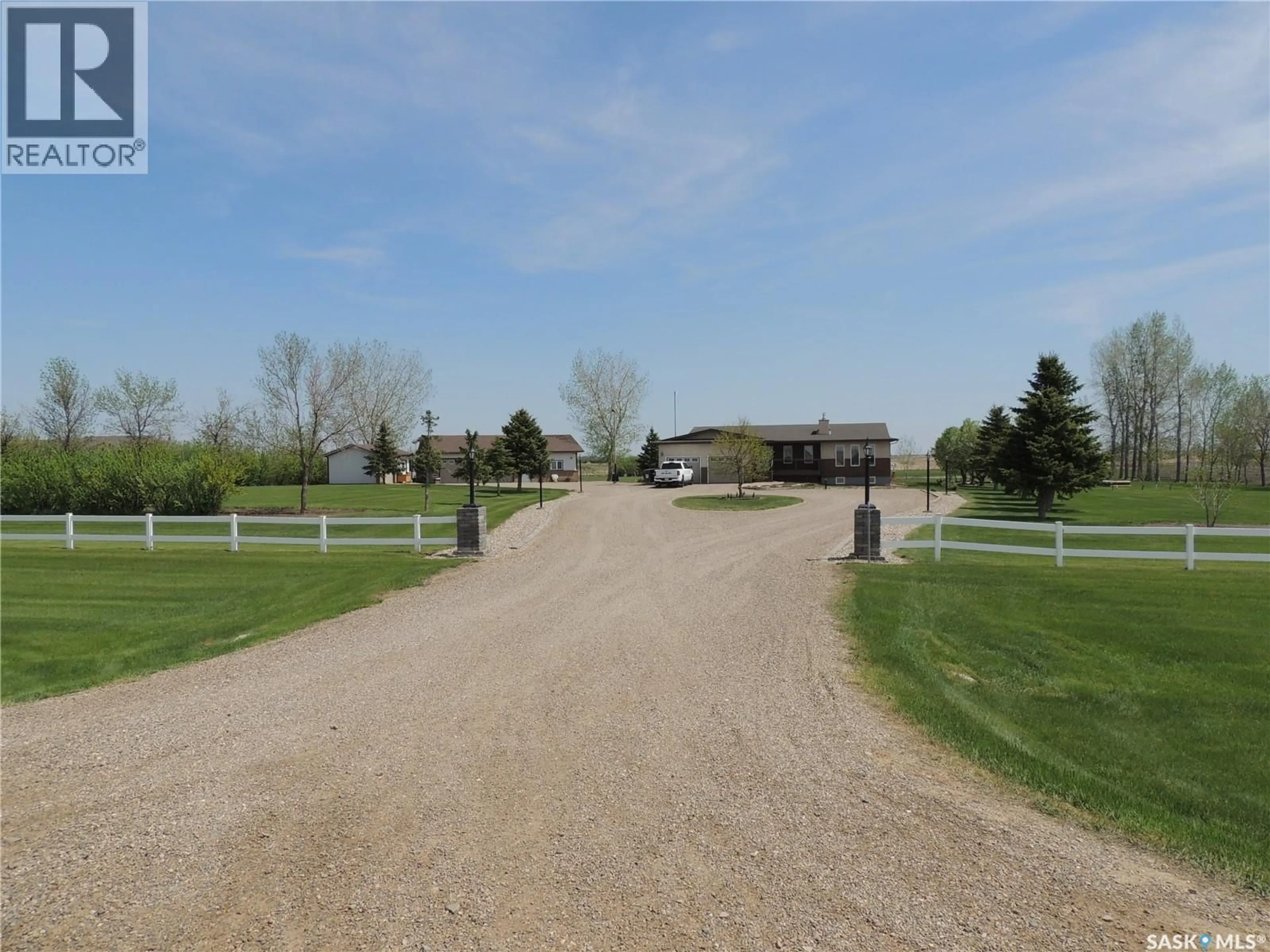 A pic from outside/outdoor area/front of a property/back of a property/a pic from drone, street for YERGENS ACREAGE, Estevan Rm No. 5 Saskatchewan S4A2A7