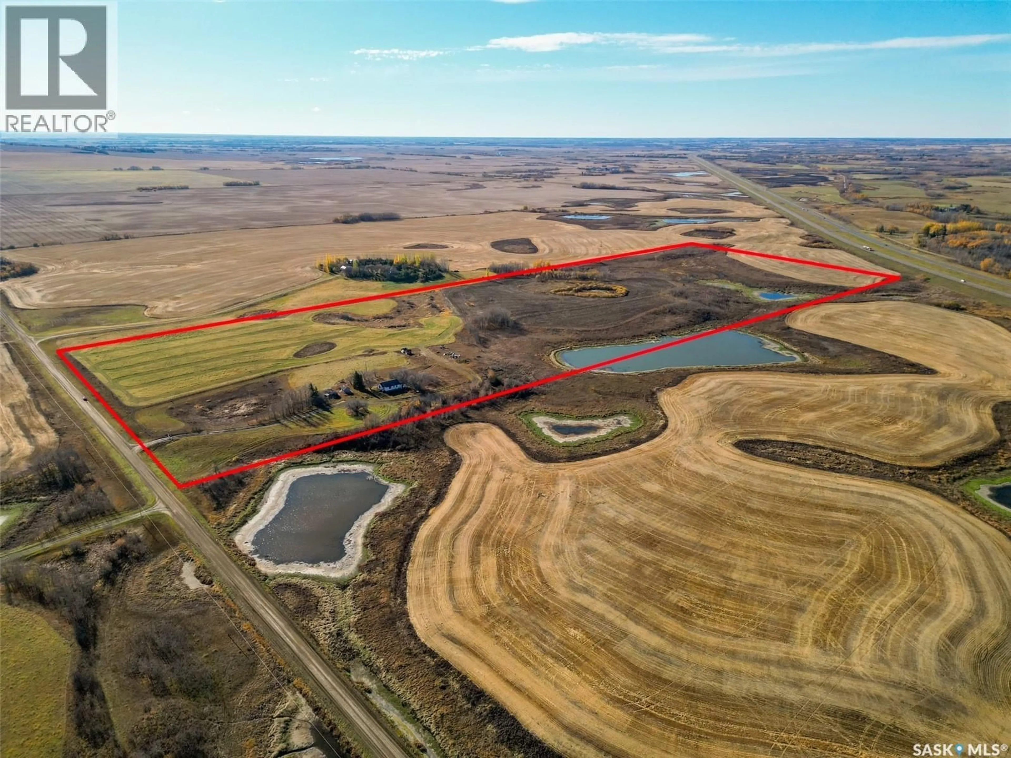 A pic from outside/outdoor area/front of a property/back of a property/a pic from drone, water/lake/river/ocean view for FARISH ACREAGE, Prince Albert Rm No. 461 Saskatchewan S6V5S2