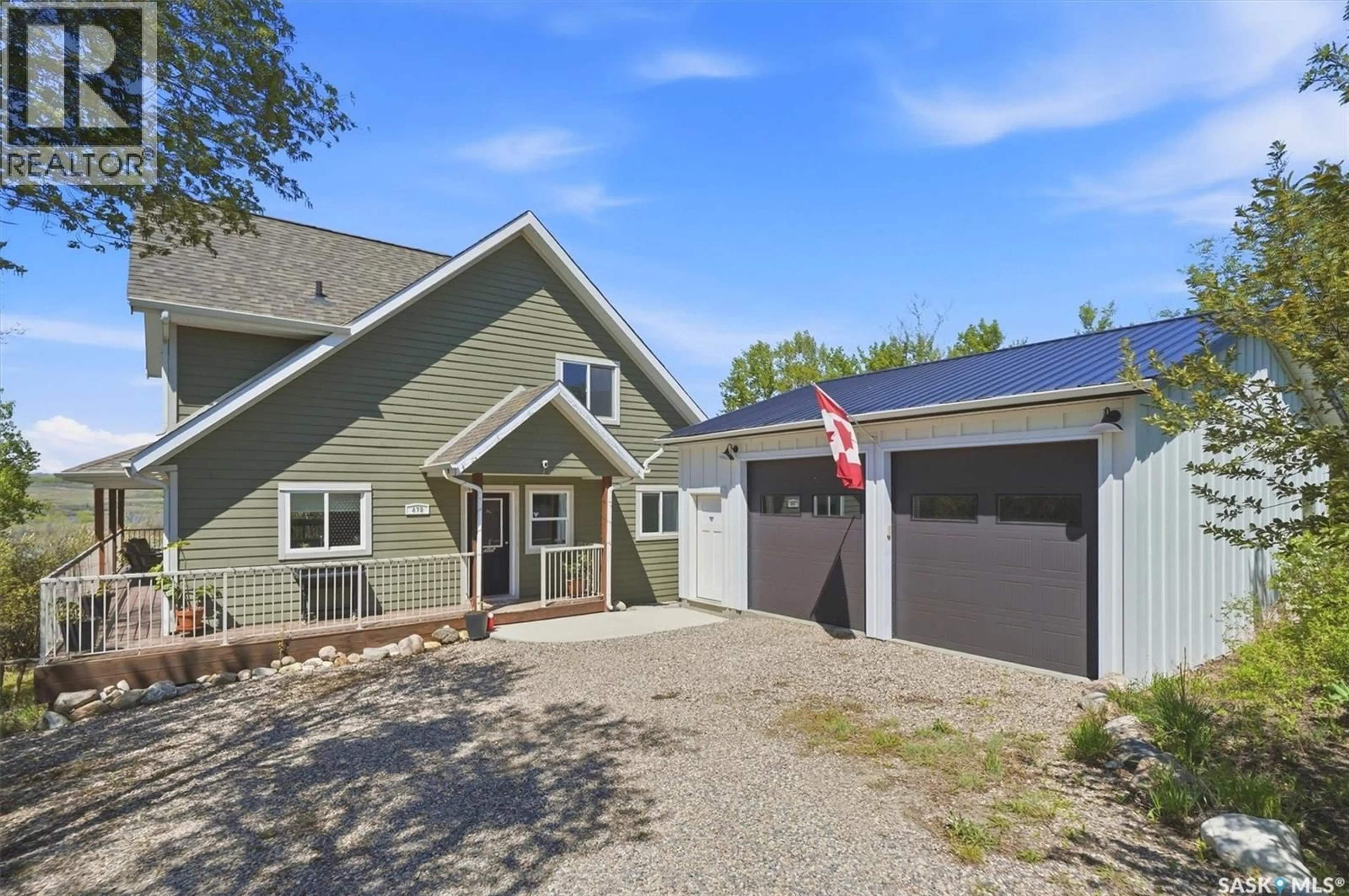 Home with vinyl exterior material, street for 478 SASKATCHEWAN ROAD, Laird Rm No. 404 Saskatchewan S0K2L0