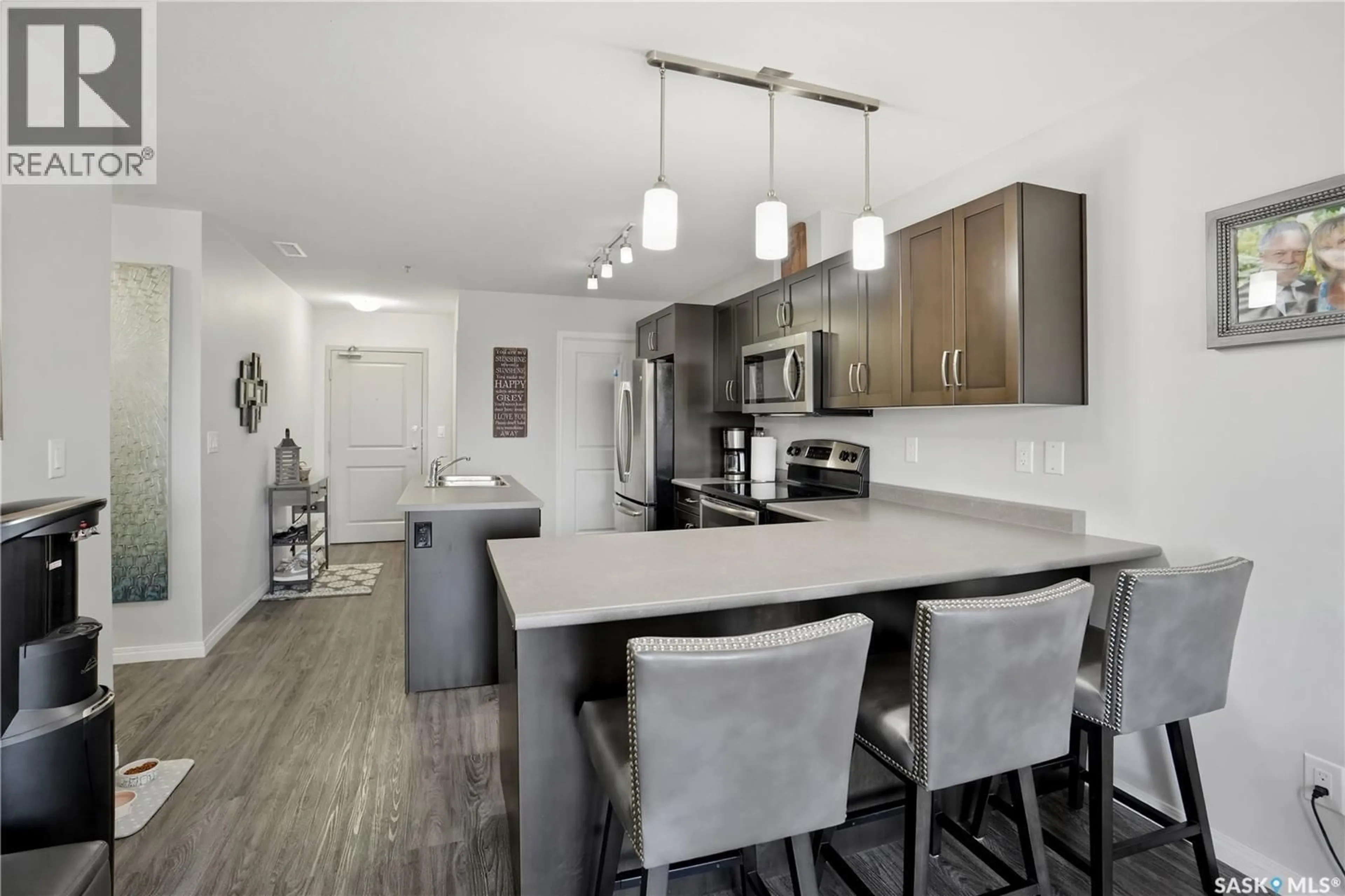 Open concept kitchen, unknown for 305 - 2452 KILLDEER DRIVE, North Battleford Saskatchewan S9A3T5