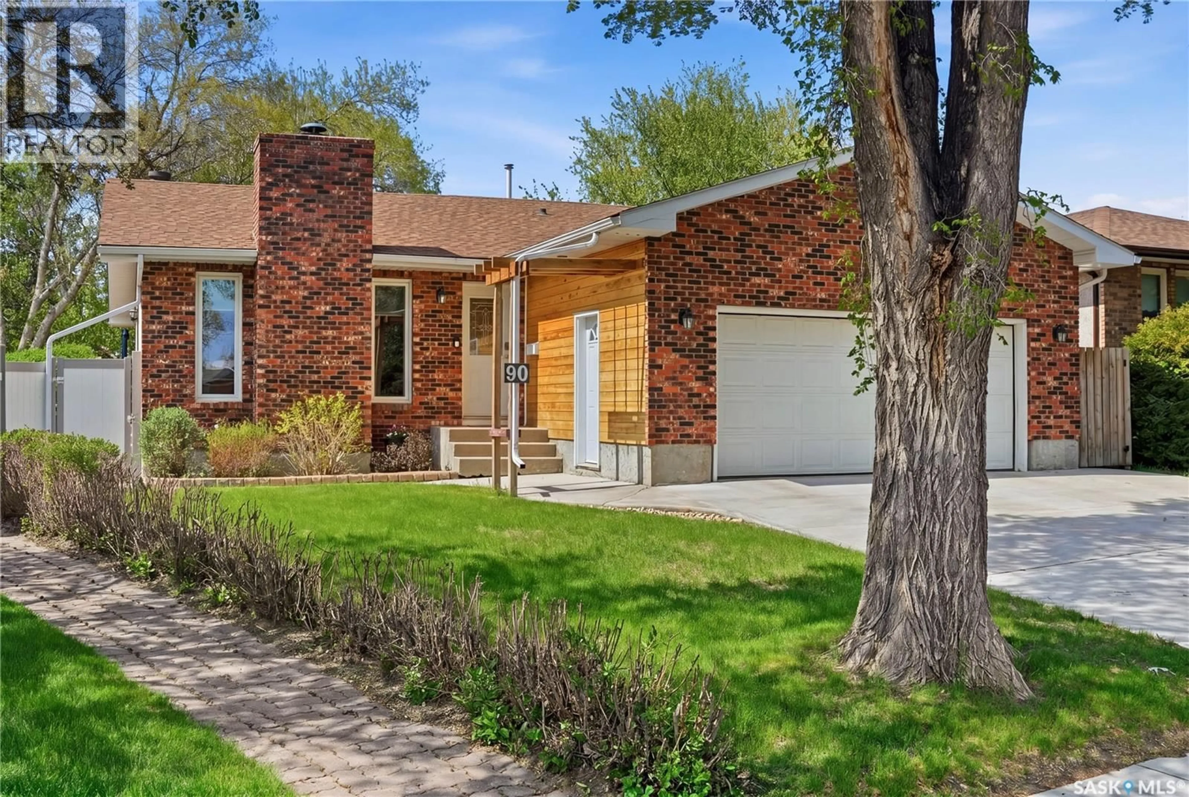 Home with brick exterior material, street for 90 EDENWOLD CRESCENT, Regina Saskatchewan S4R8A3