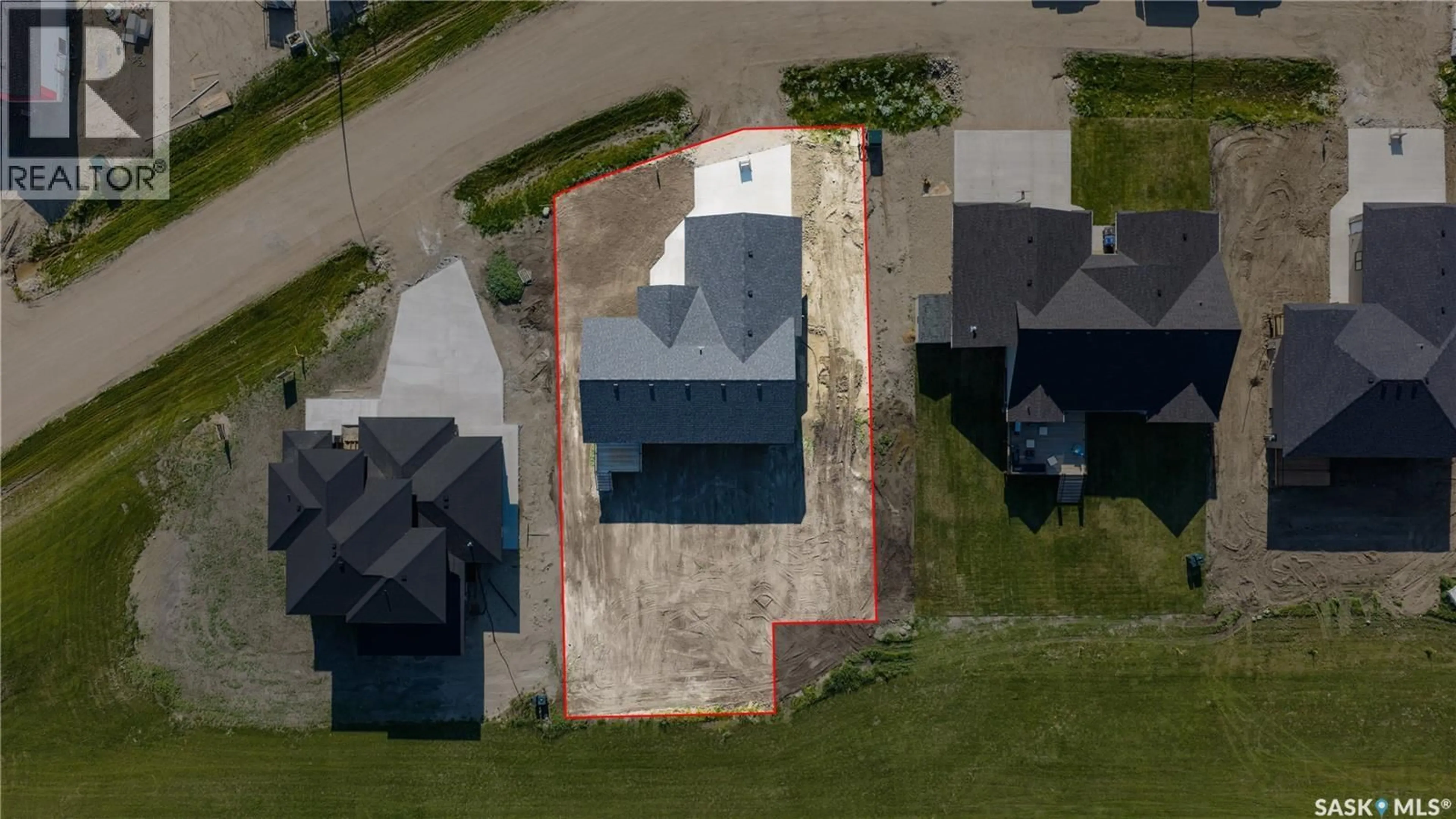 A pic from outside/outdoor area/front of a property/back of a property/a pic from drone, unknown for 106 LAKEWOOD DRIVE, Humboldt Saskatchewan S0K2A0