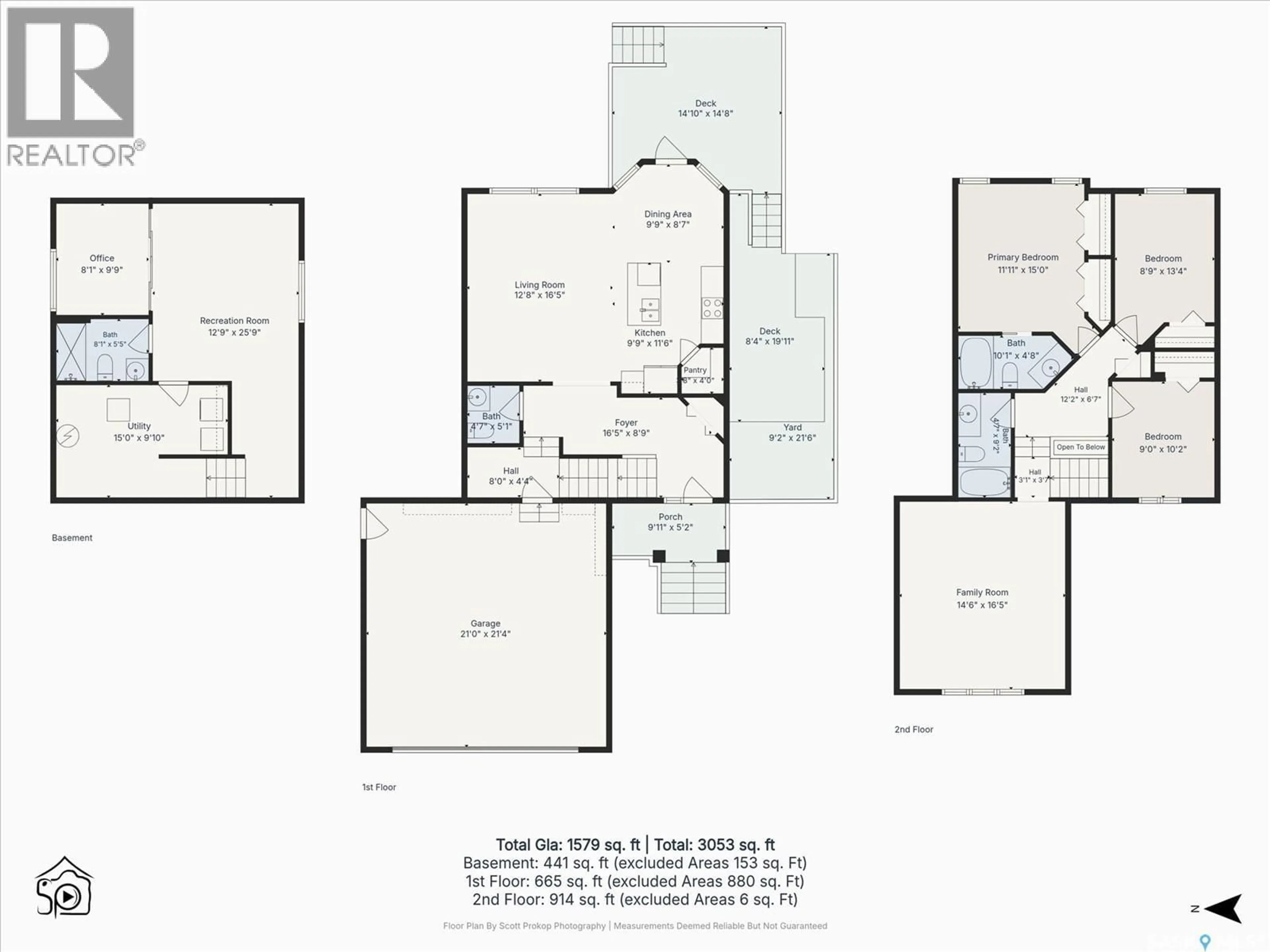 Floor plan for 106 WILKINS CRESCENT, Saskatoon Saskatchewan S7W0C5