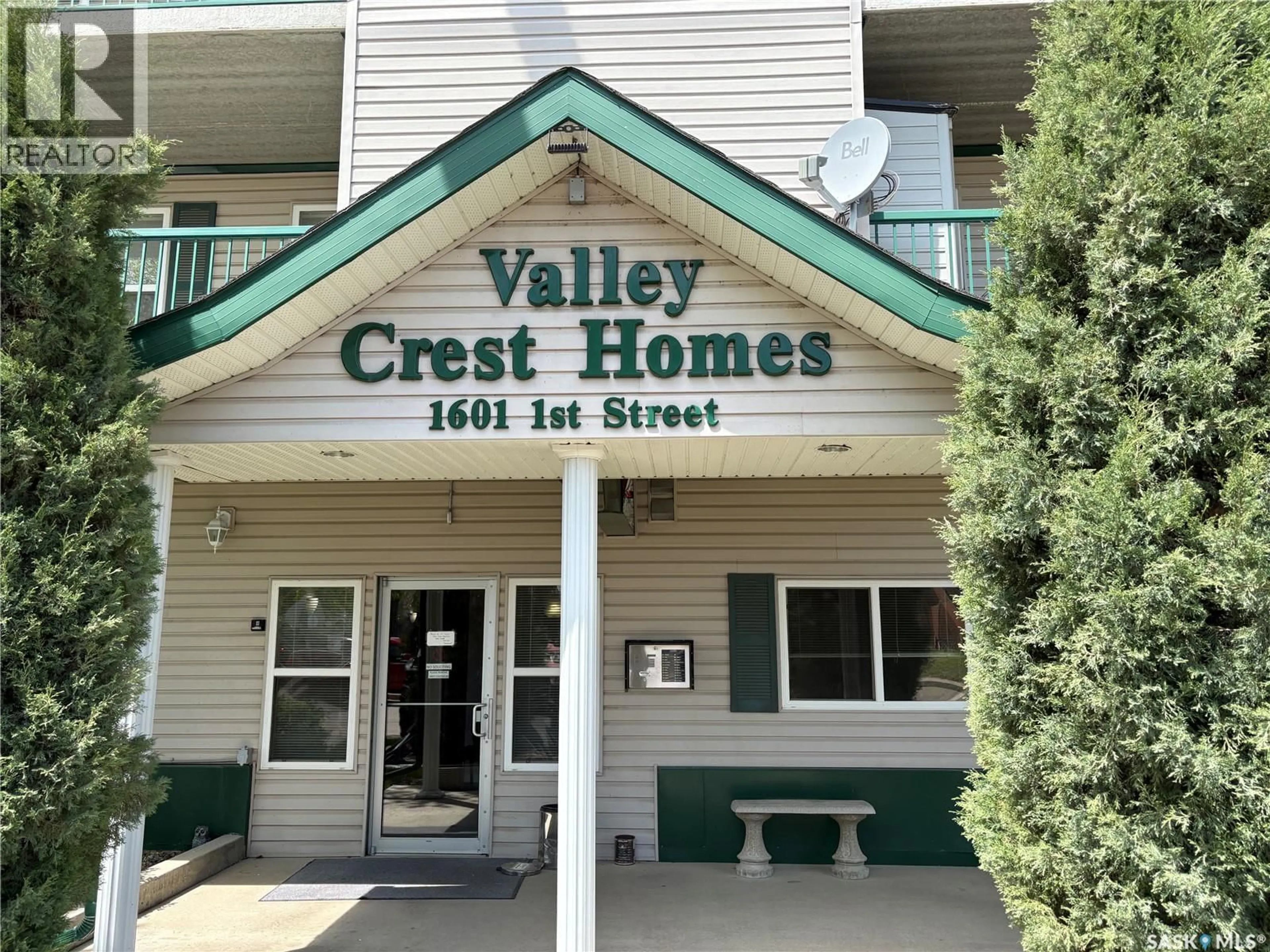 Home with vinyl exterior material, street for 301 1601 1ST STREET, Estevan Saskatchewan S4A2X4