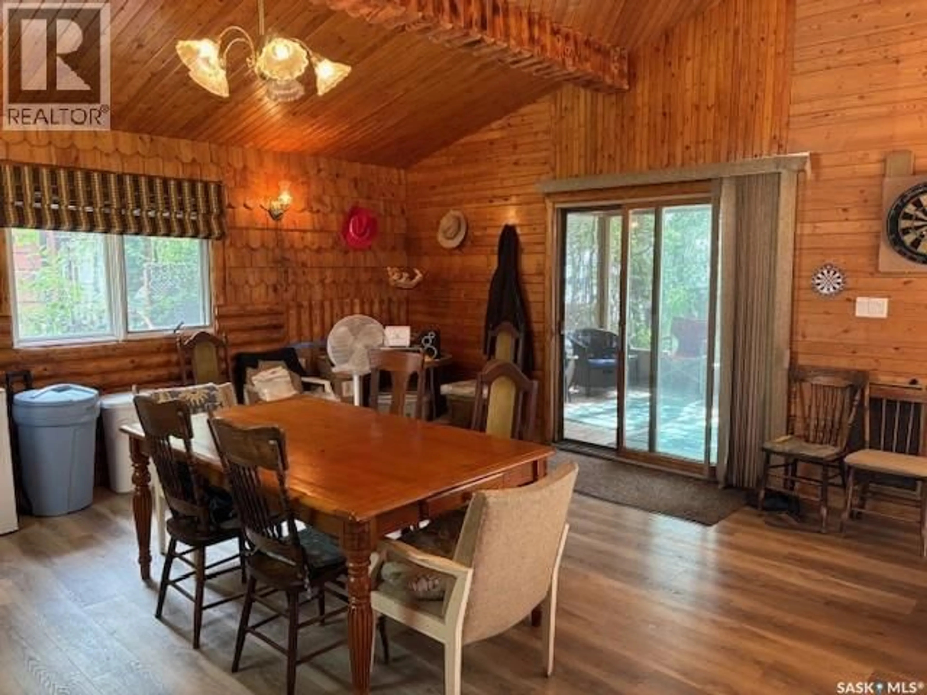 Dining room, wood/laminate floor for 141 OLDROYD DRIVE, Good Spirit Lake Saskatchewan S0A0L0