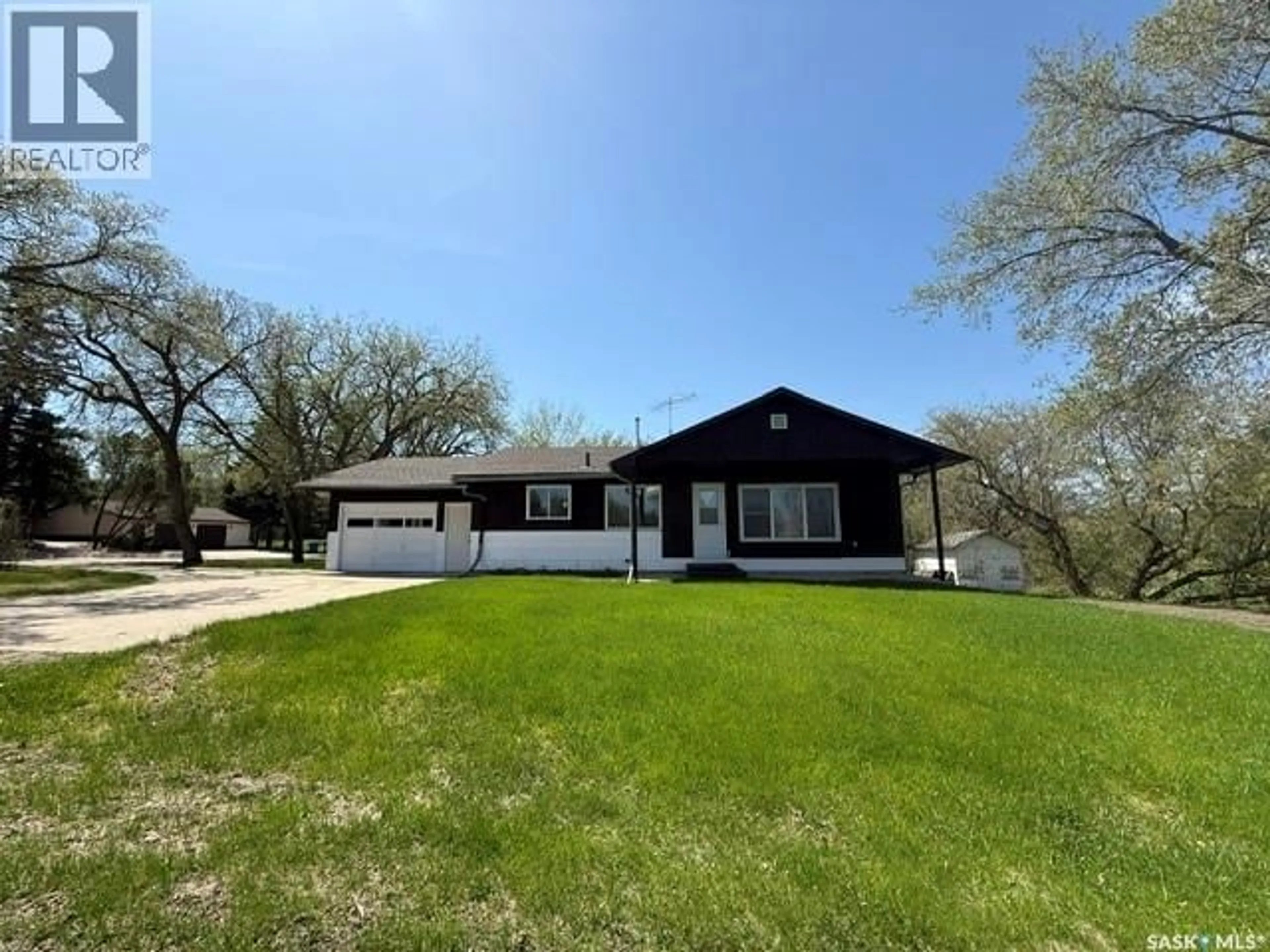 A pic from outside/outdoor area/front of a property/back of a property/a pic from drone, water/lake/river/ocean view for 161 PARK STREET, Kamsack Saskatchewan S0A1S0