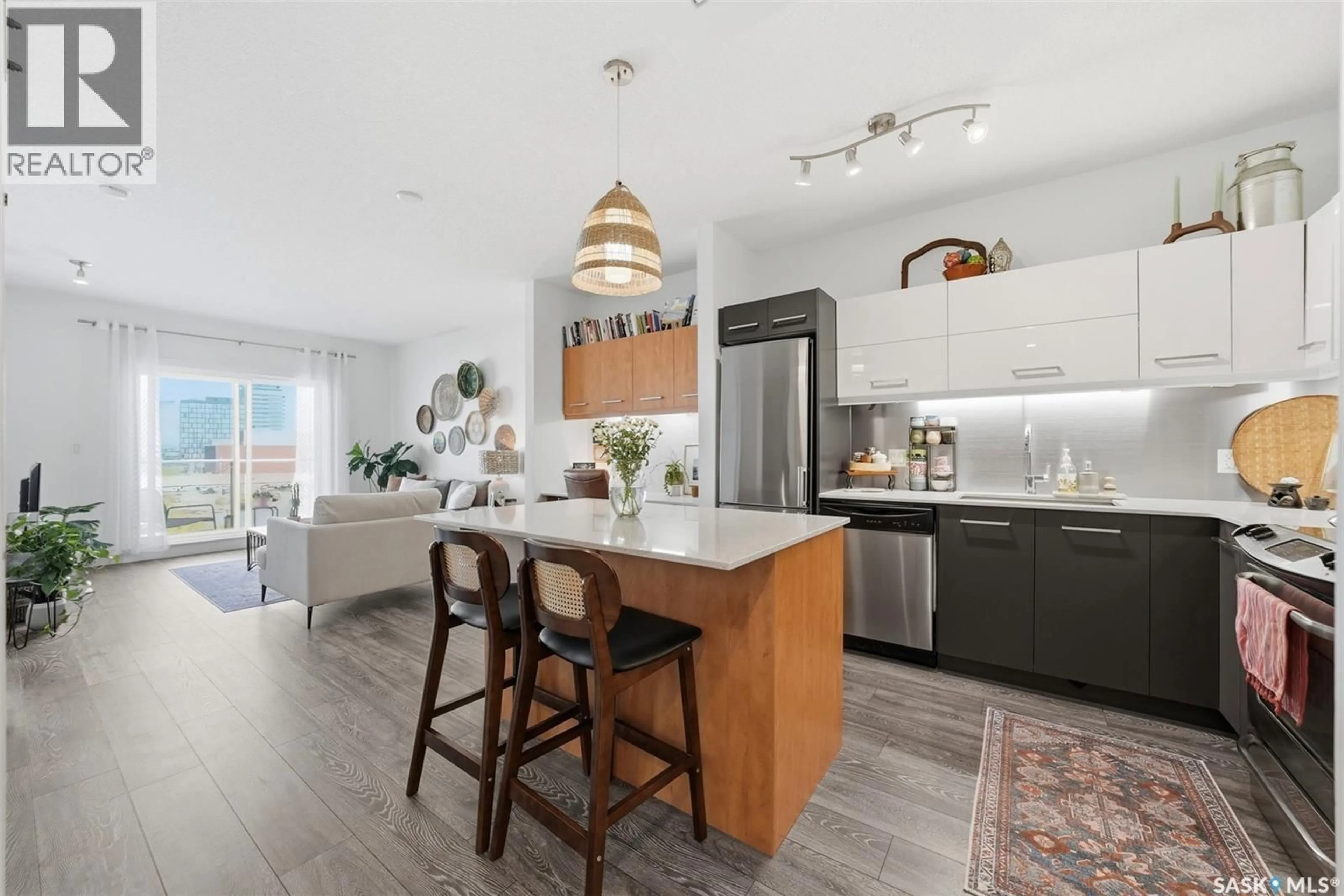 Open concept kitchen, unknown for 409 - 409 B AVENUE, Saskatoon Saskatchewan S7M5M8
