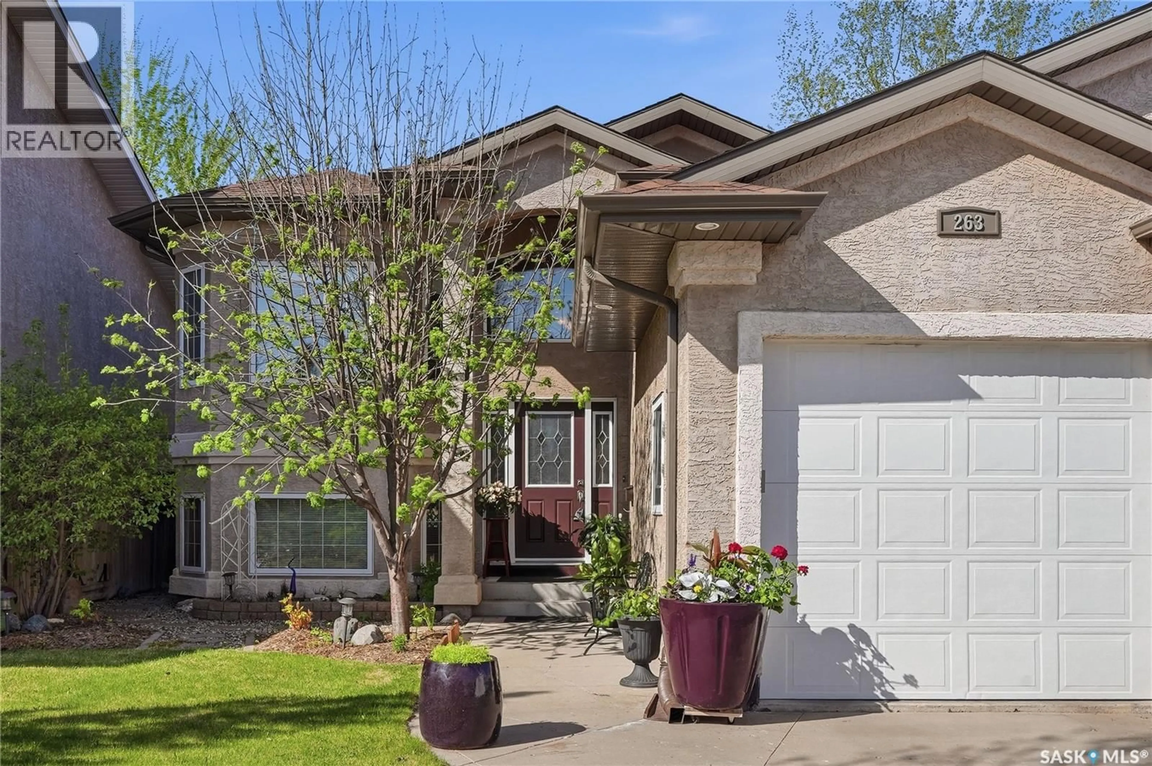 Home with brick exterior material, street for 263 BEECHMONT CRESCENT, Saskatoon Saskatchewan S7V1C8