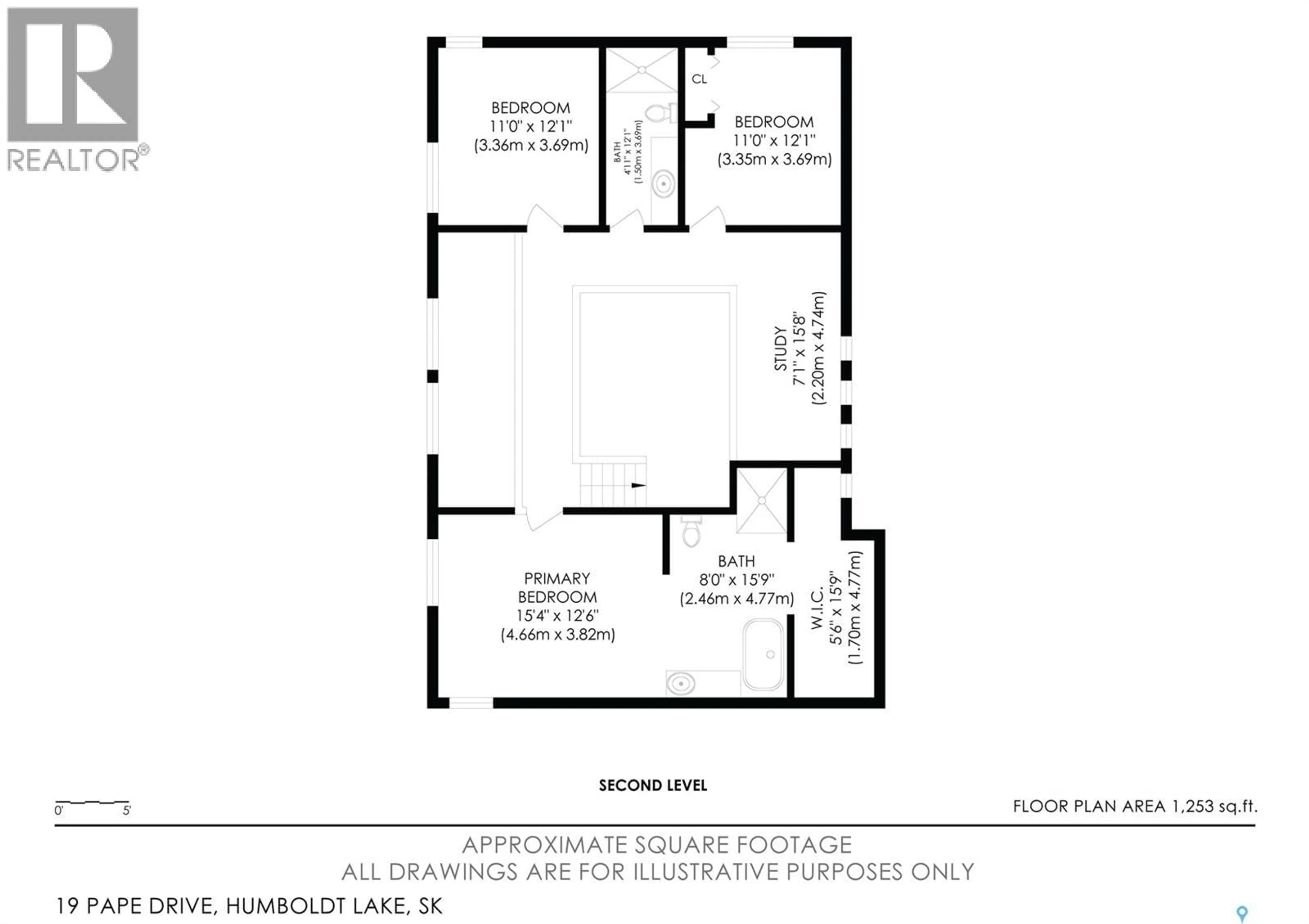 Floor plan for 19 PAPE DRIVE, Humboldt Rm No. 370 Saskatchewan S0K2A0