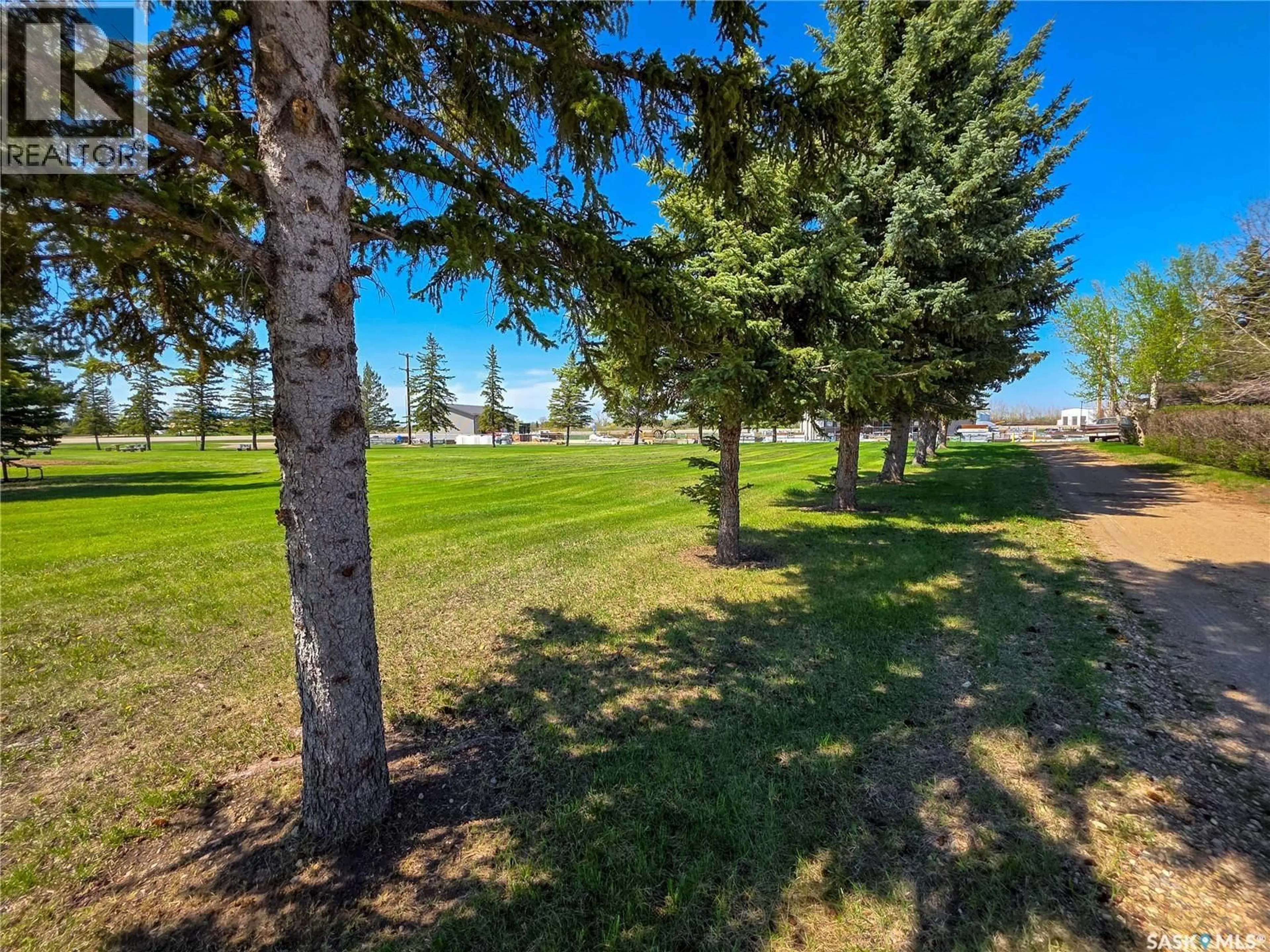 A pic from outside/outdoor area/front of a property/back of a property/a pic from drone, forest/trees view for 691 10TH AVENUE, Melville Saskatchewan S0A2P0