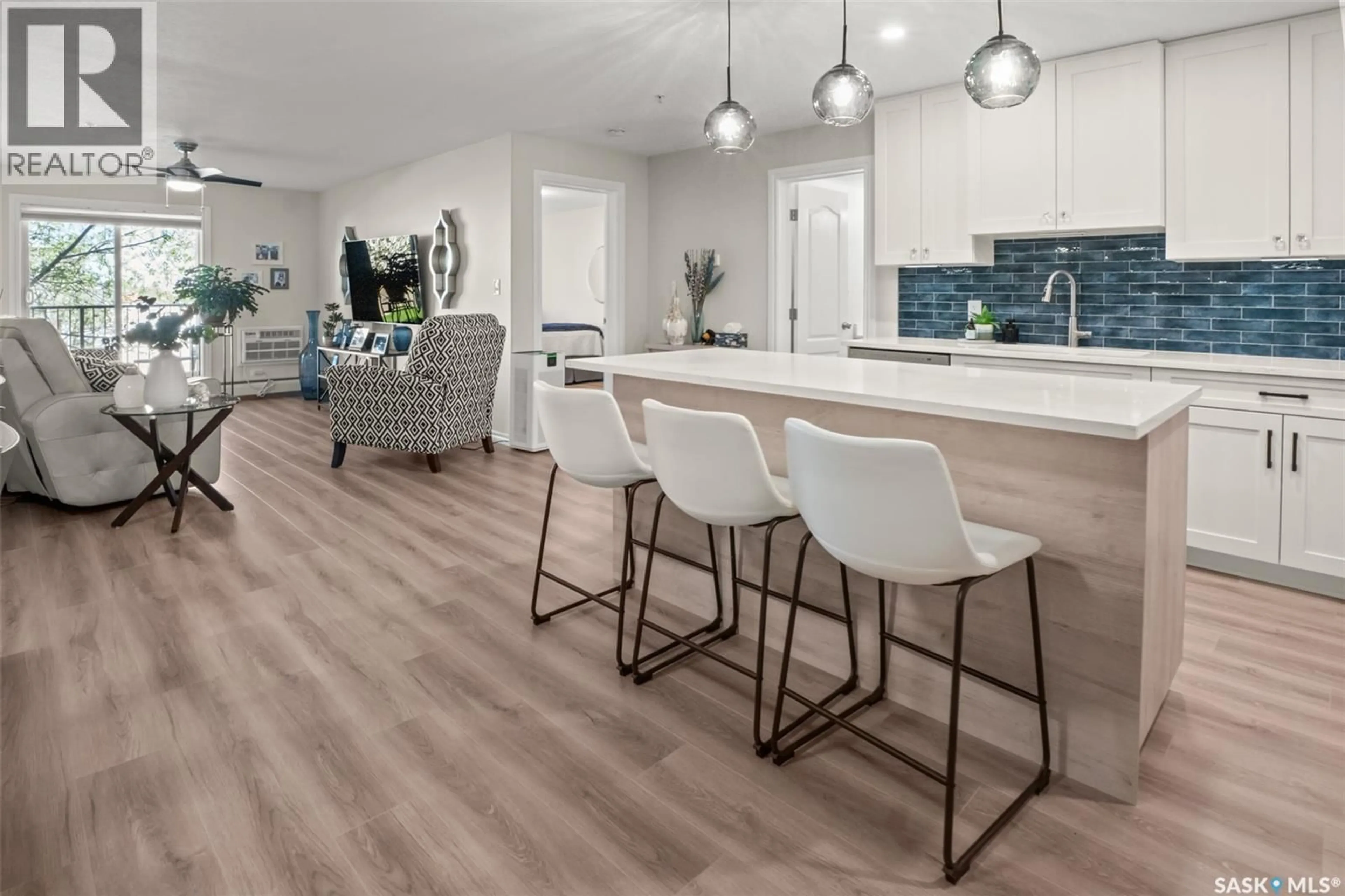 Open concept kitchen, unknown for 100 - 105 1ST AVENUE, Warman Saskatchewan S0K0A1