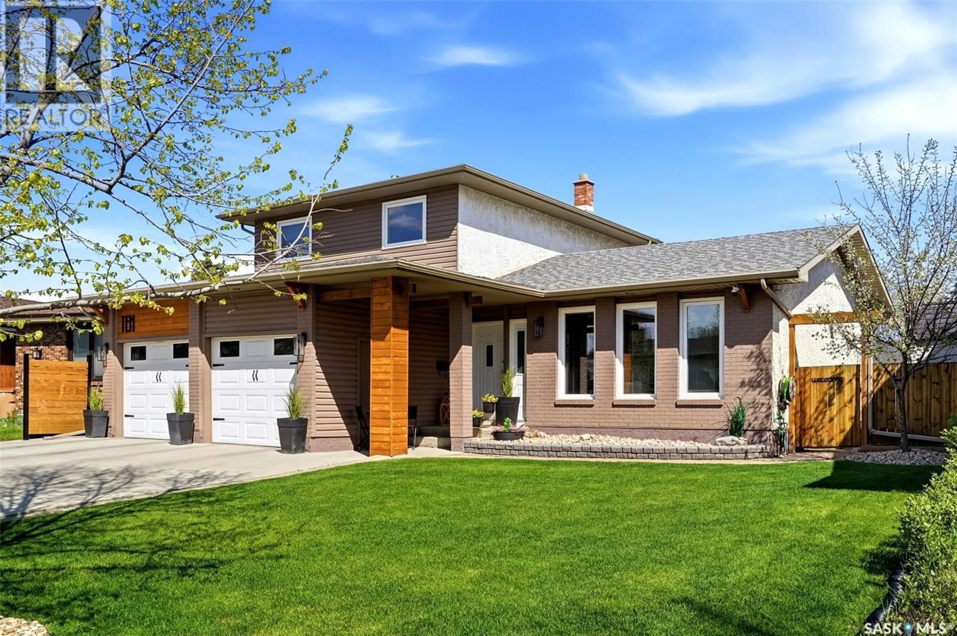 Home with brick exterior material, street for 10 LOUISE CRESCENT, Regina Saskatchewan S4X2E2
