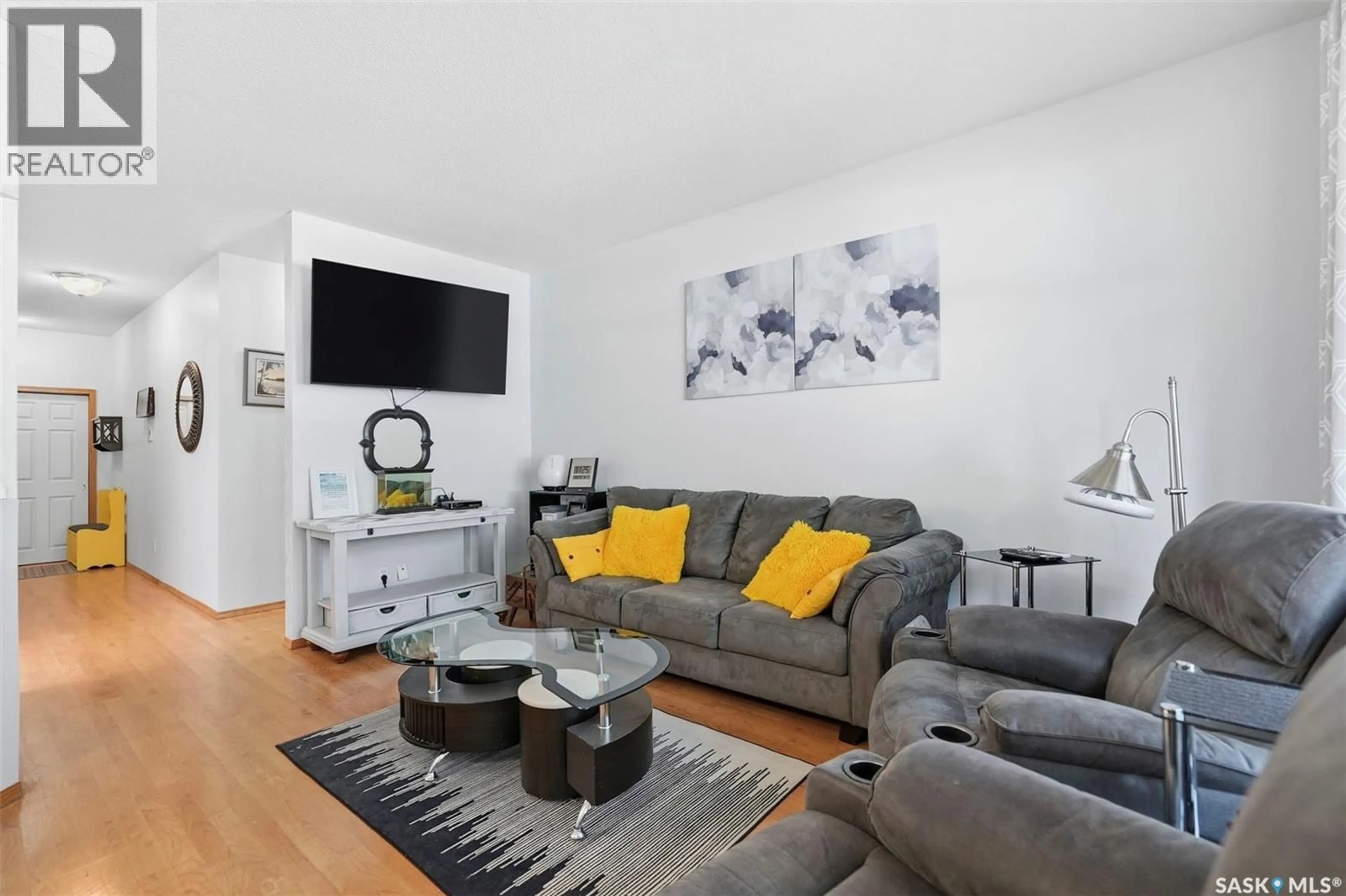 Living room with furniture, unknown for 105 - 301 34TH STREET, Prince Albert Saskatchewan S6V8B7