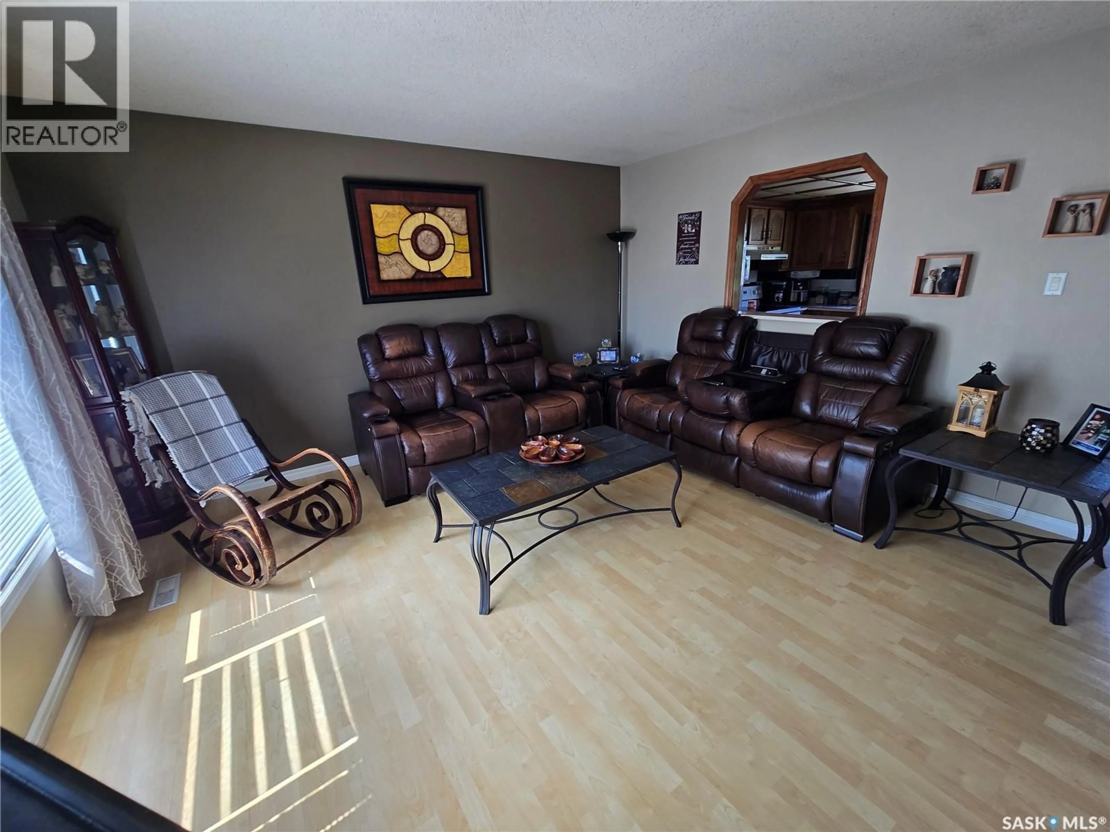 Living room with furniture, unknown for 3464 EAGLE CRESCENT, Prince Albert Saskatchewan S6V7W9