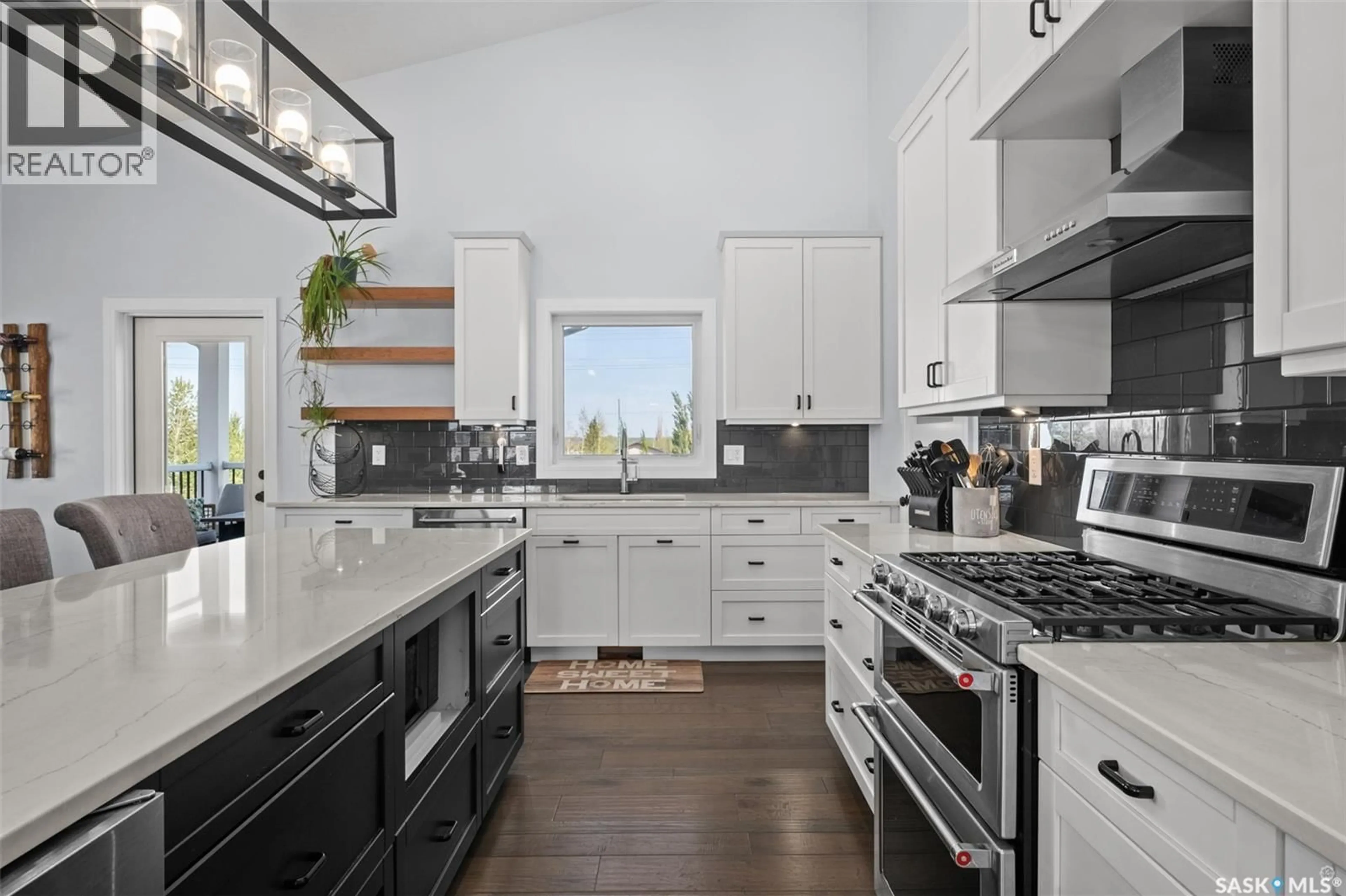 Contemporary kitchen, ceramic/tile floor for 34 HADLEY ROAD, Prince Albert Saskatchewan S6X0A3
