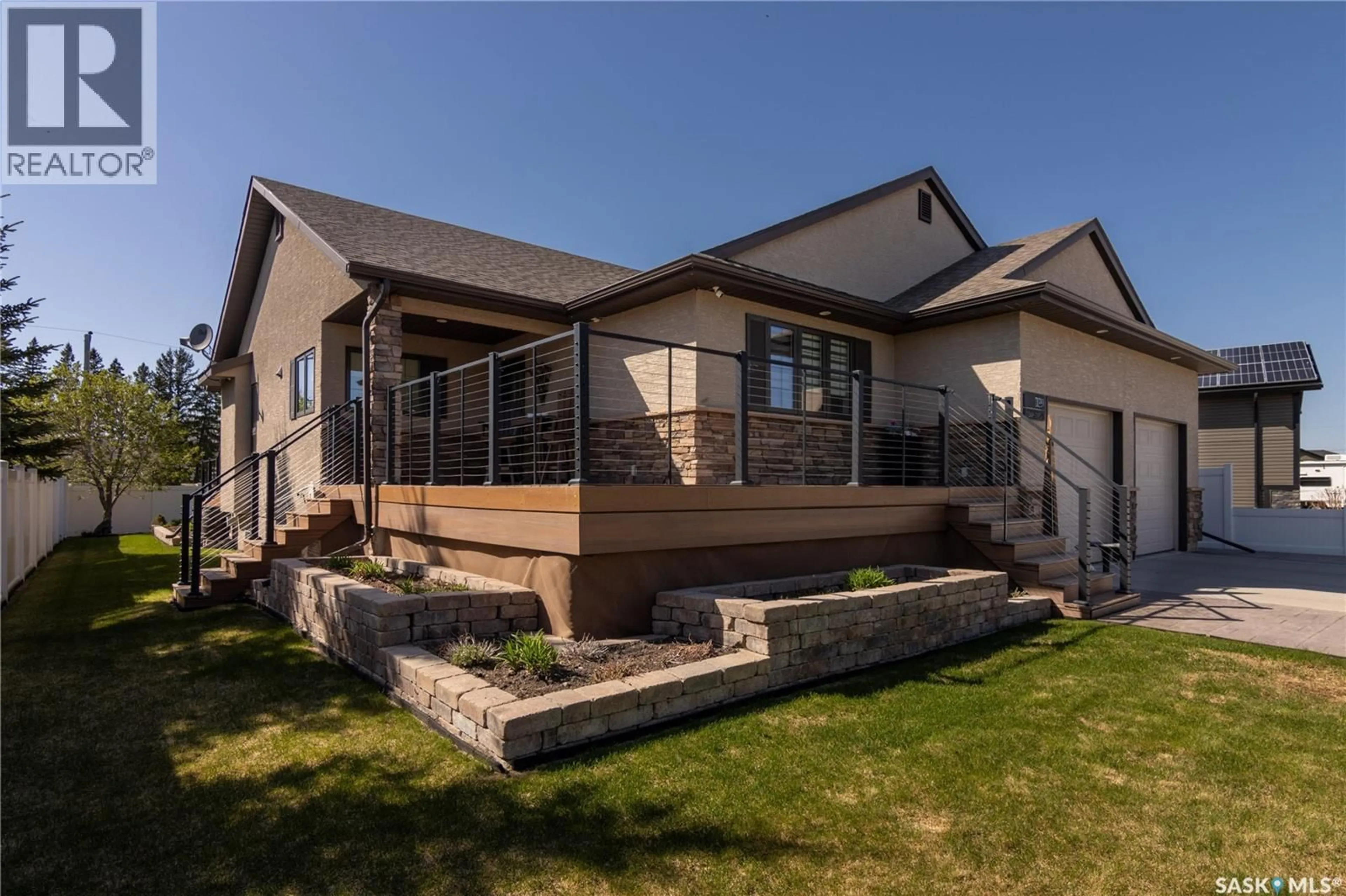 Home with vinyl exterior material, street for 109 CEDAR CRESCENT, Churchbridge Saskatchewan S0A0M0