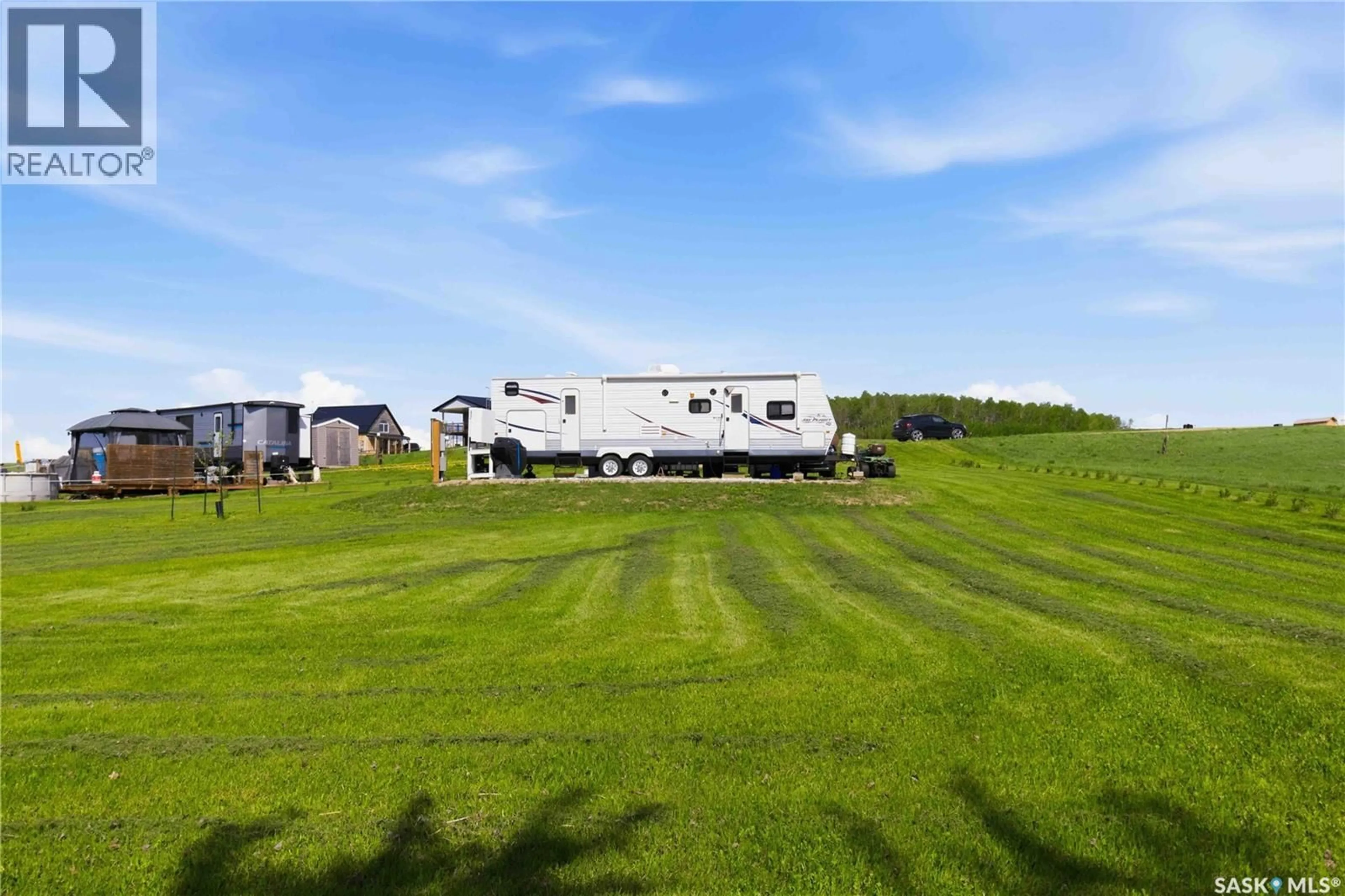 A pic from outside/outdoor area/front of a property/back of a property/a pic from drone, unknown for 28 BOUCHARD LANE, Invergordon Rm No. 430 Saskatchewan S0X1A0