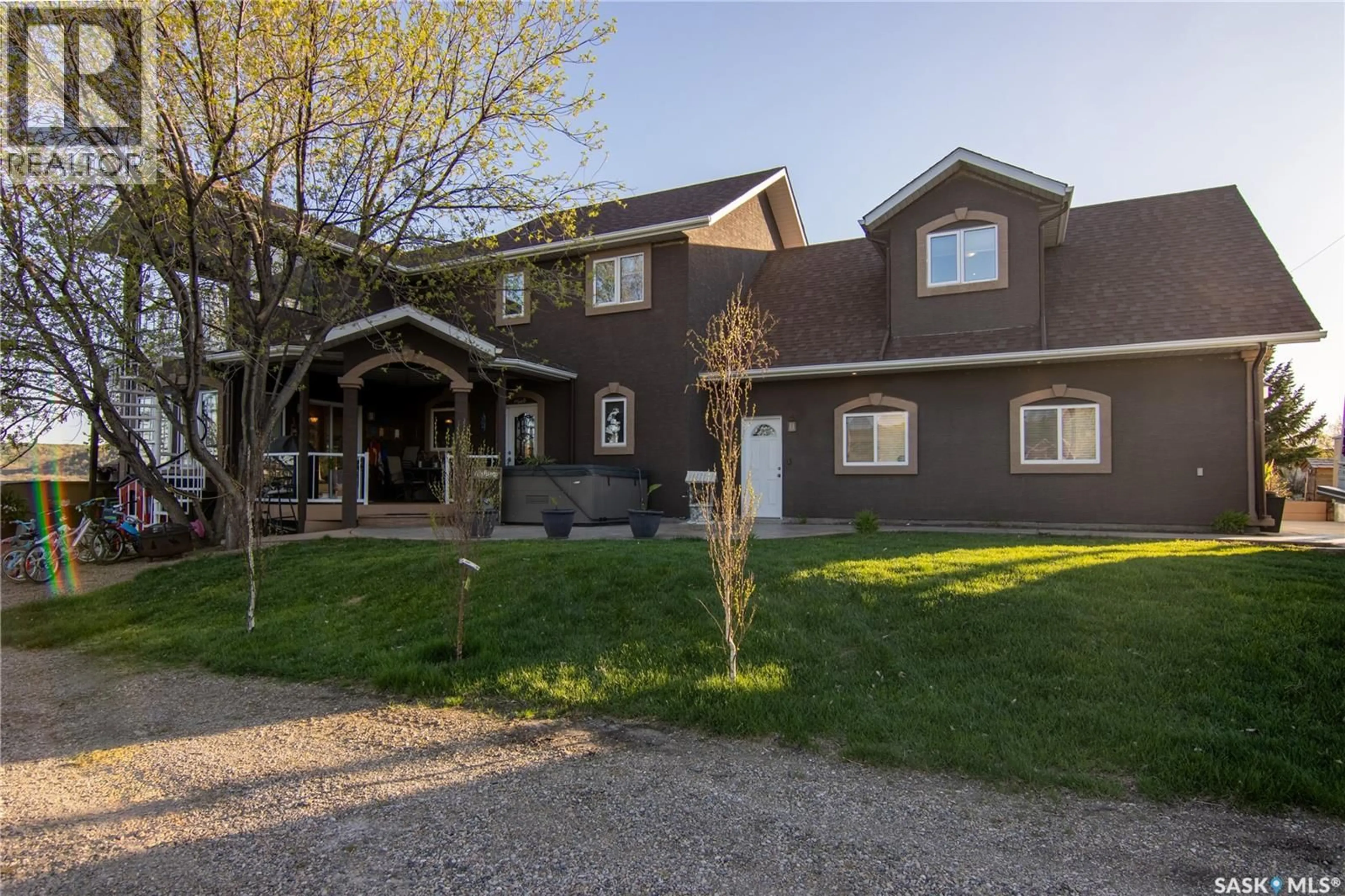 A pic from outside/outdoor area/front of a property/back of a property/a pic from drone, street for SURFSIDE DRIVE, Crooked Lake Saskatchewan S0A1E0