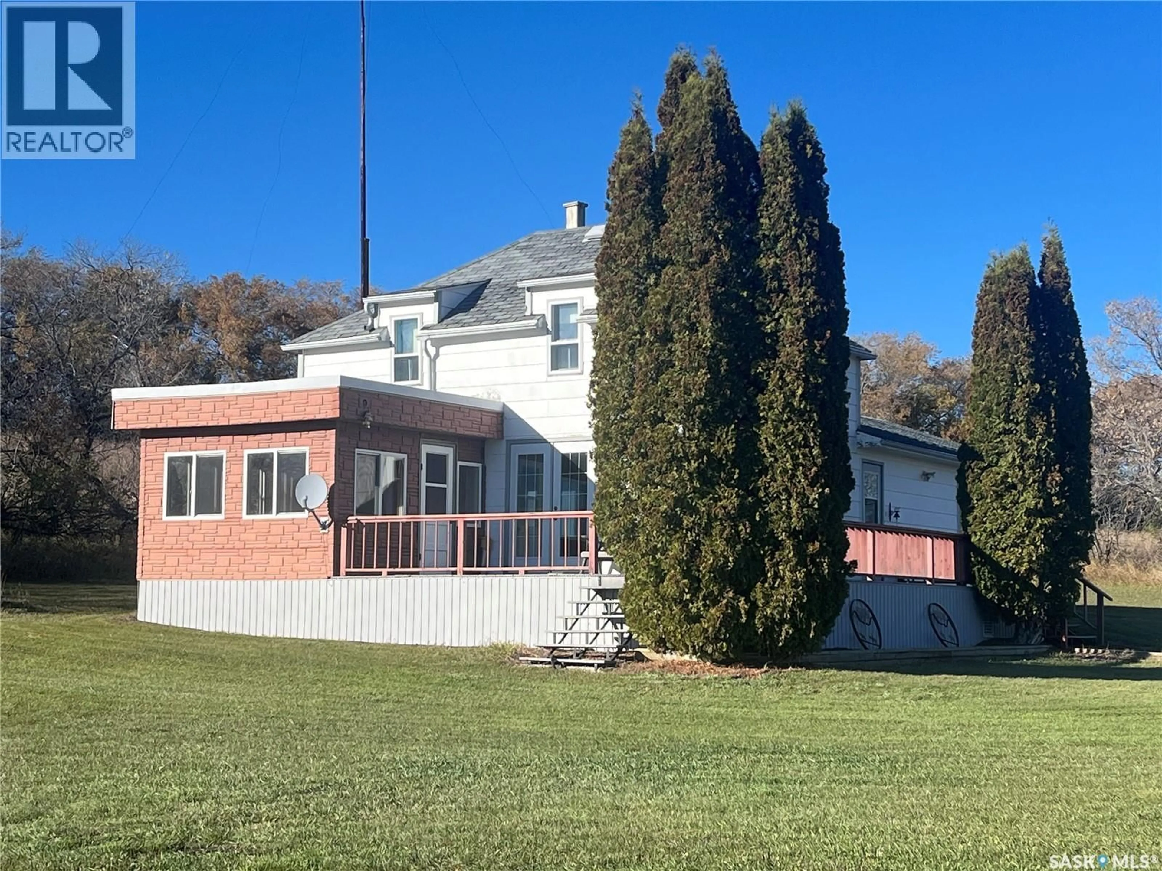 A pic from outside/outdoor area/front of a property/back of a property/a pic from drone, building for 20 ACRES-FEHLER ACREAGE, Wolseley Rm No. 155 Saskatchewan S0G5H0
