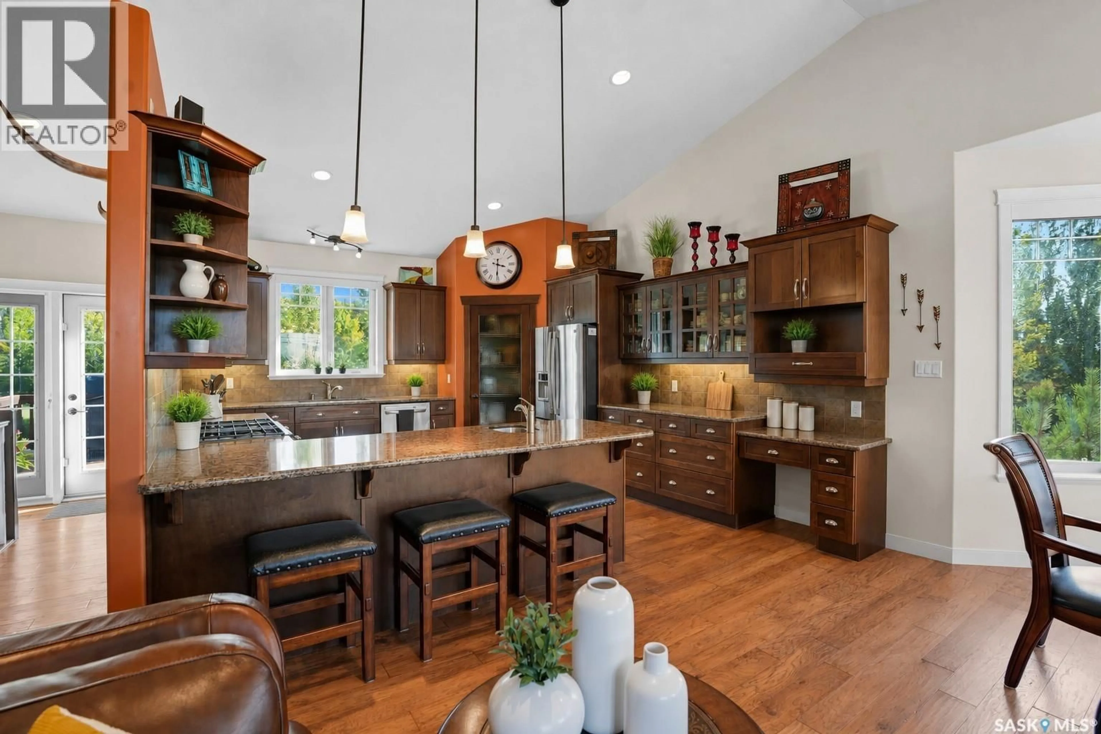 Open concept kitchen, unknown for KIRYK ACREAGE, Buckland Rm No. 491 Saskatchewan S6V5R3