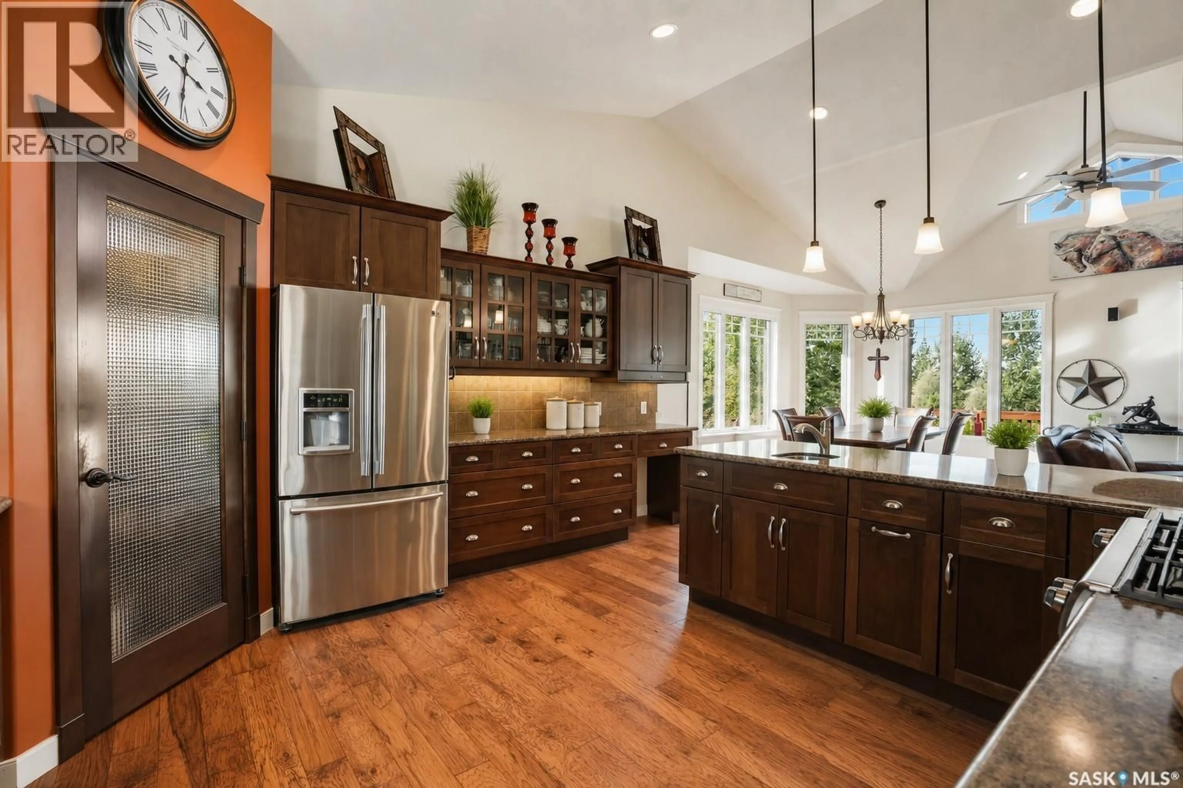 Open concept kitchen, unknown for KIRYK ACREAGE, Buckland Rm No. 491 Saskatchewan S6V5R3