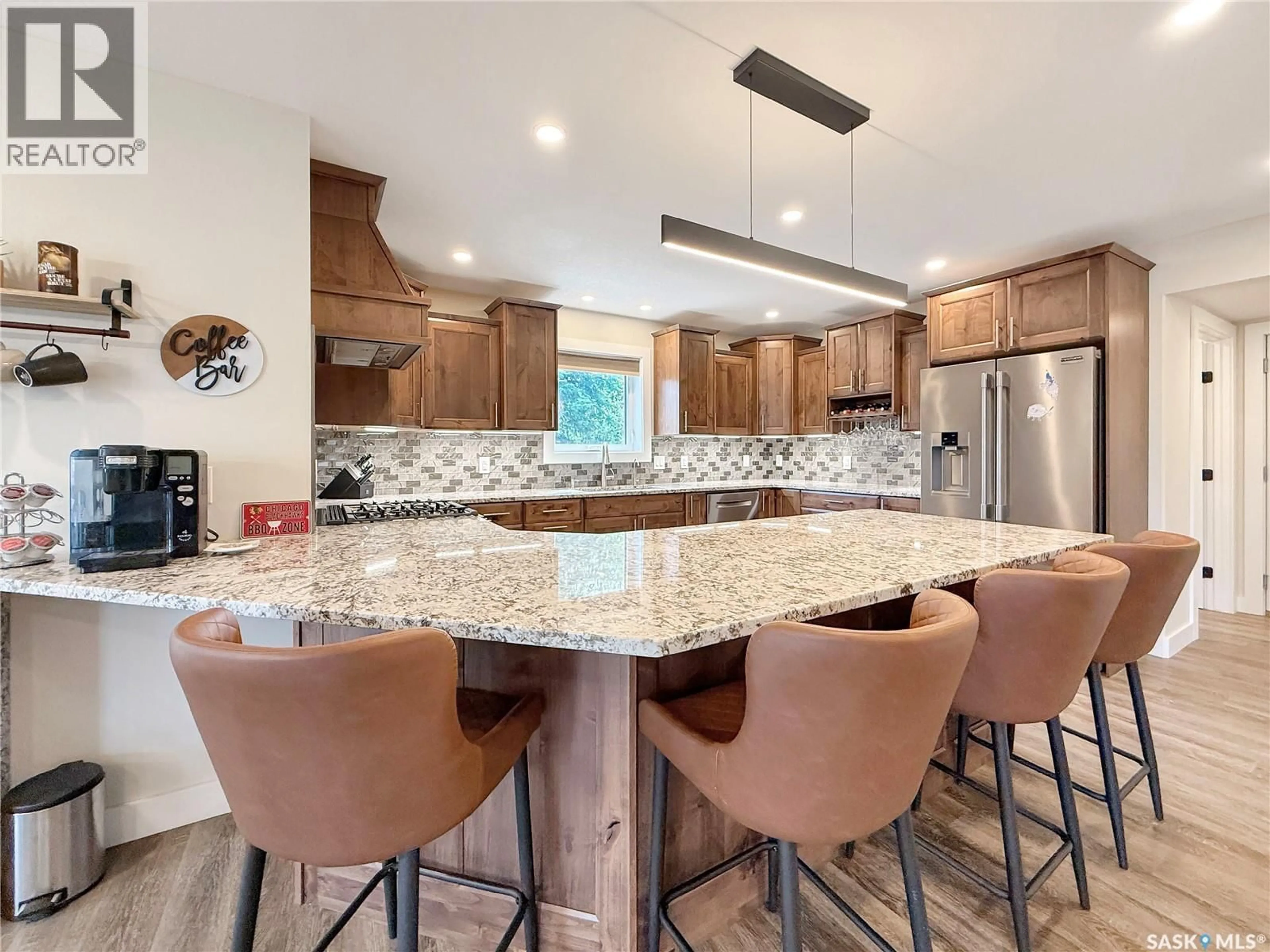 Open concept kitchen, ceramic/tile floor for 10 FAIRWAY DRIVE, Candle Lake Saskatchewan S0J3E0