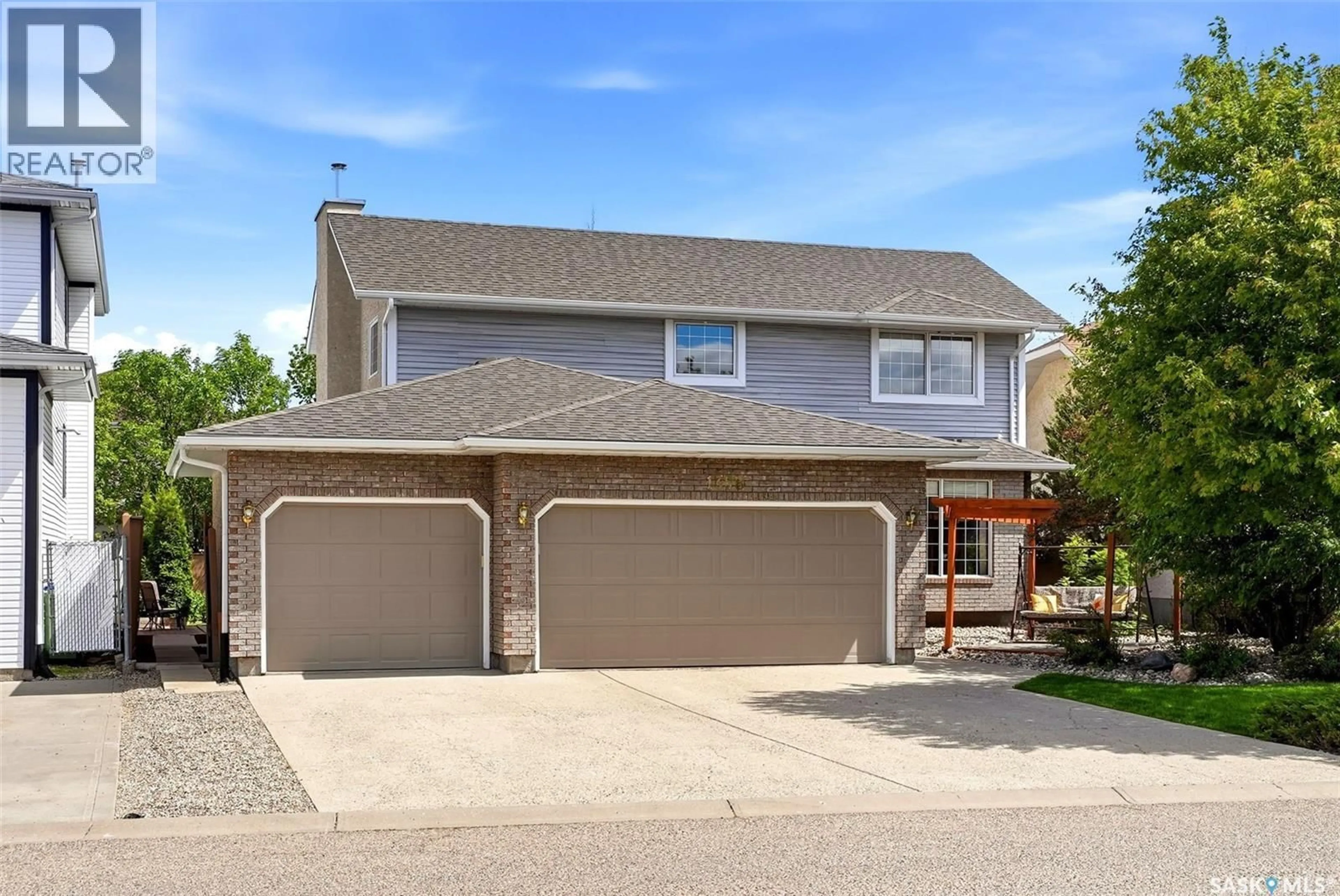 Home with vinyl exterior material, street for 1358 LAPCHUK CRESCENT, Regina Saskatchewan S4X4L4