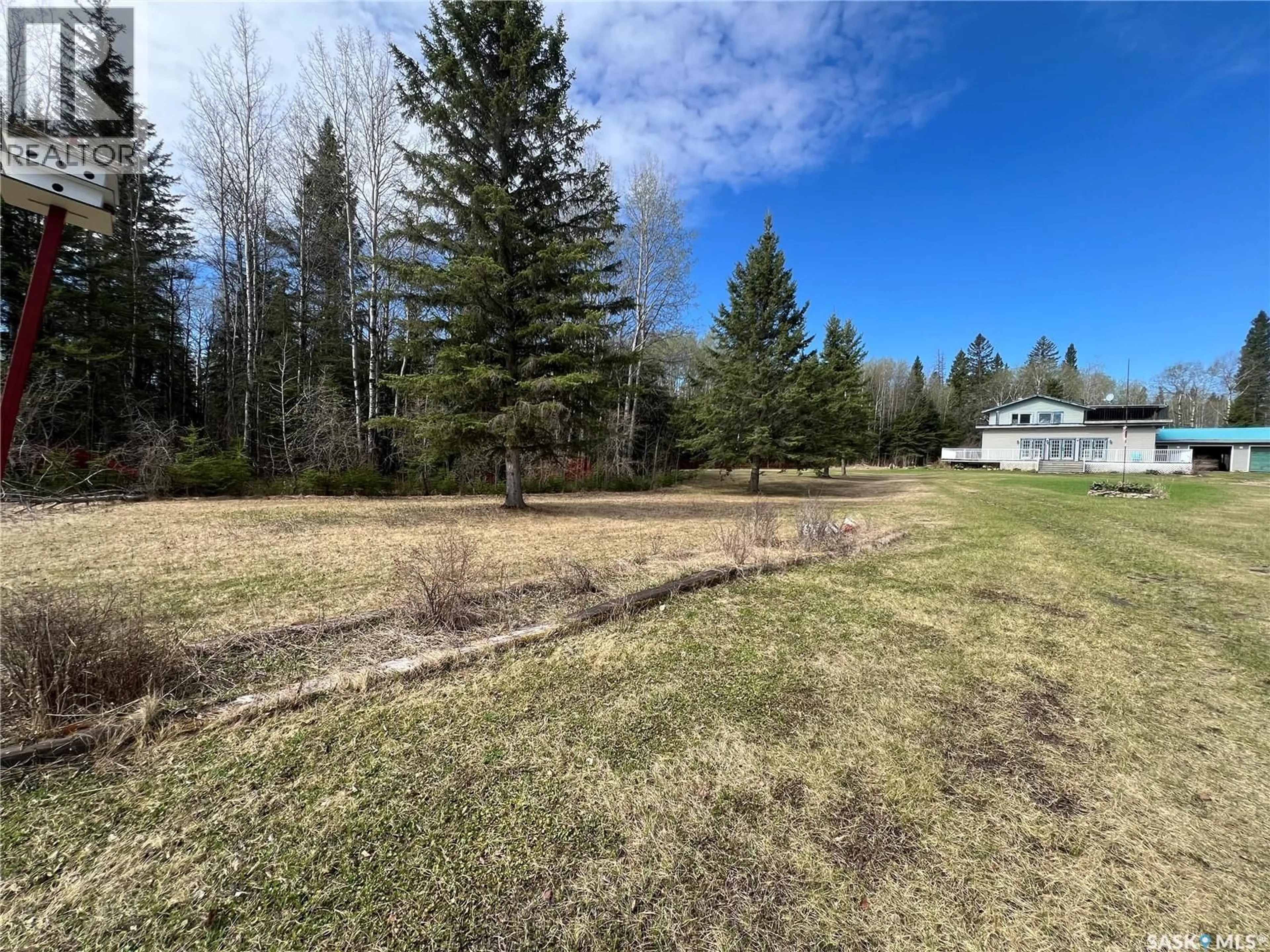 A pic from outside/outdoor area/front of a property/back of a property/a pic from drone, forest/trees view for MURRAY ACREAGE, Porcupine Rm No. 395 Saskatchewan S0E1H0