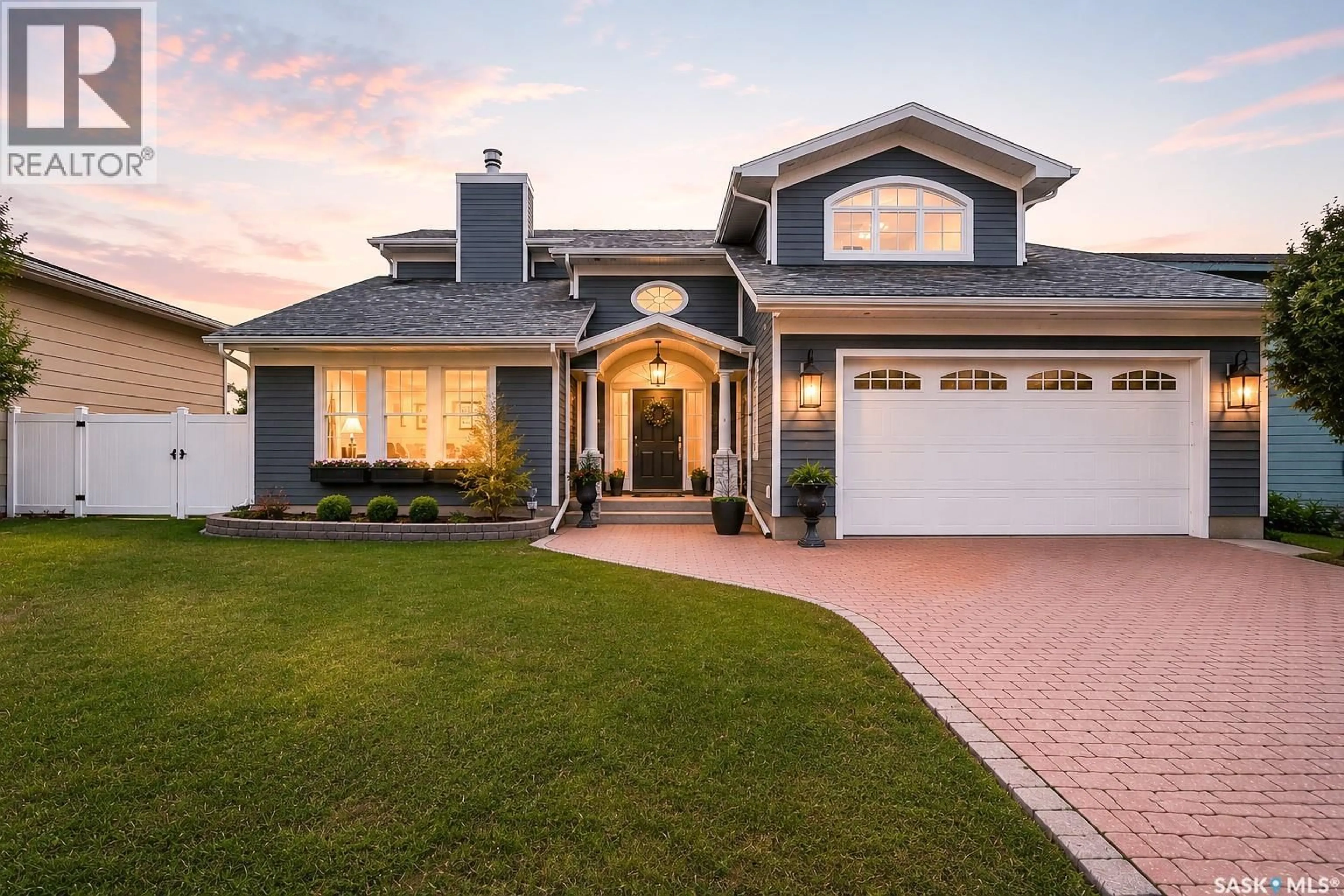Home with vinyl exterior material, street for 65 CALYPSO DRIVE, Moose Jaw Saskatchewan S6J1G1