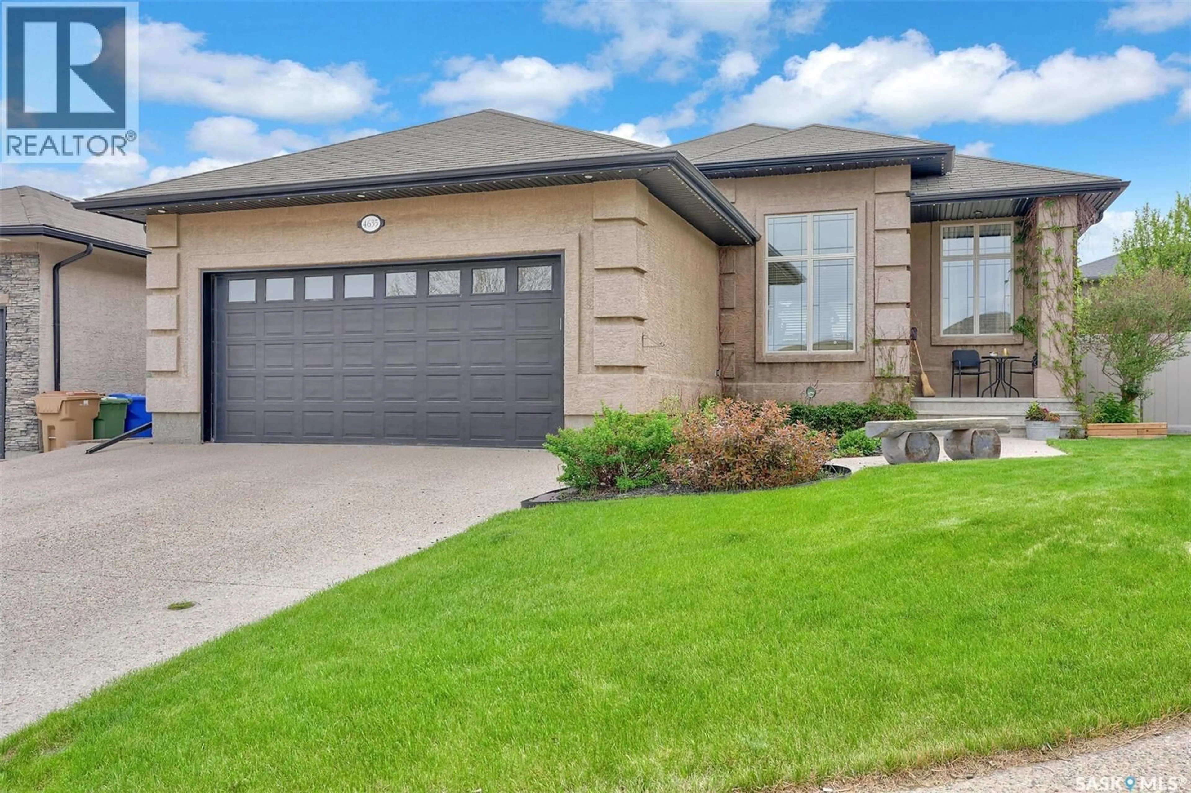 Home with brick exterior material, street for 4635 ELLARD COURT, Regina Saskatchewan S4X0B3