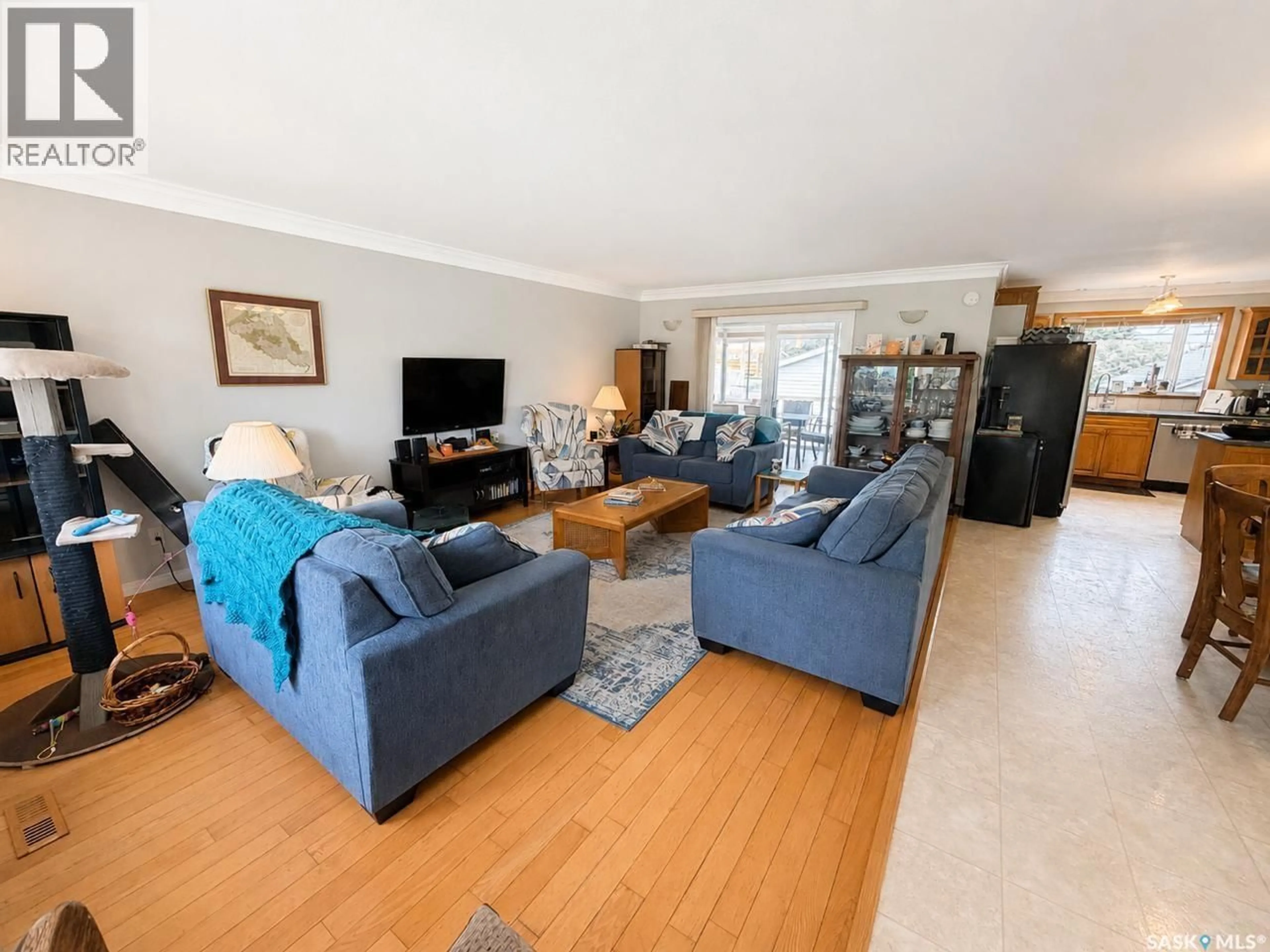 Living room with furniture, unknown for 465 2ND STREET, Meota Saskatchewan S0M1X0