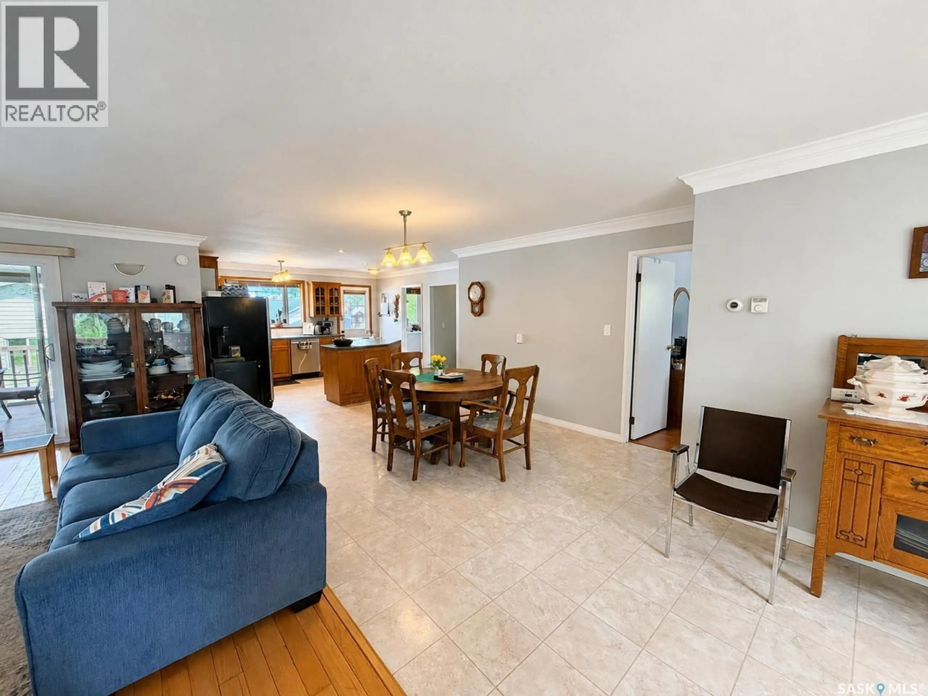 Living room with furniture, unknown for 465 2ND STREET, Meota Saskatchewan S0M1X0