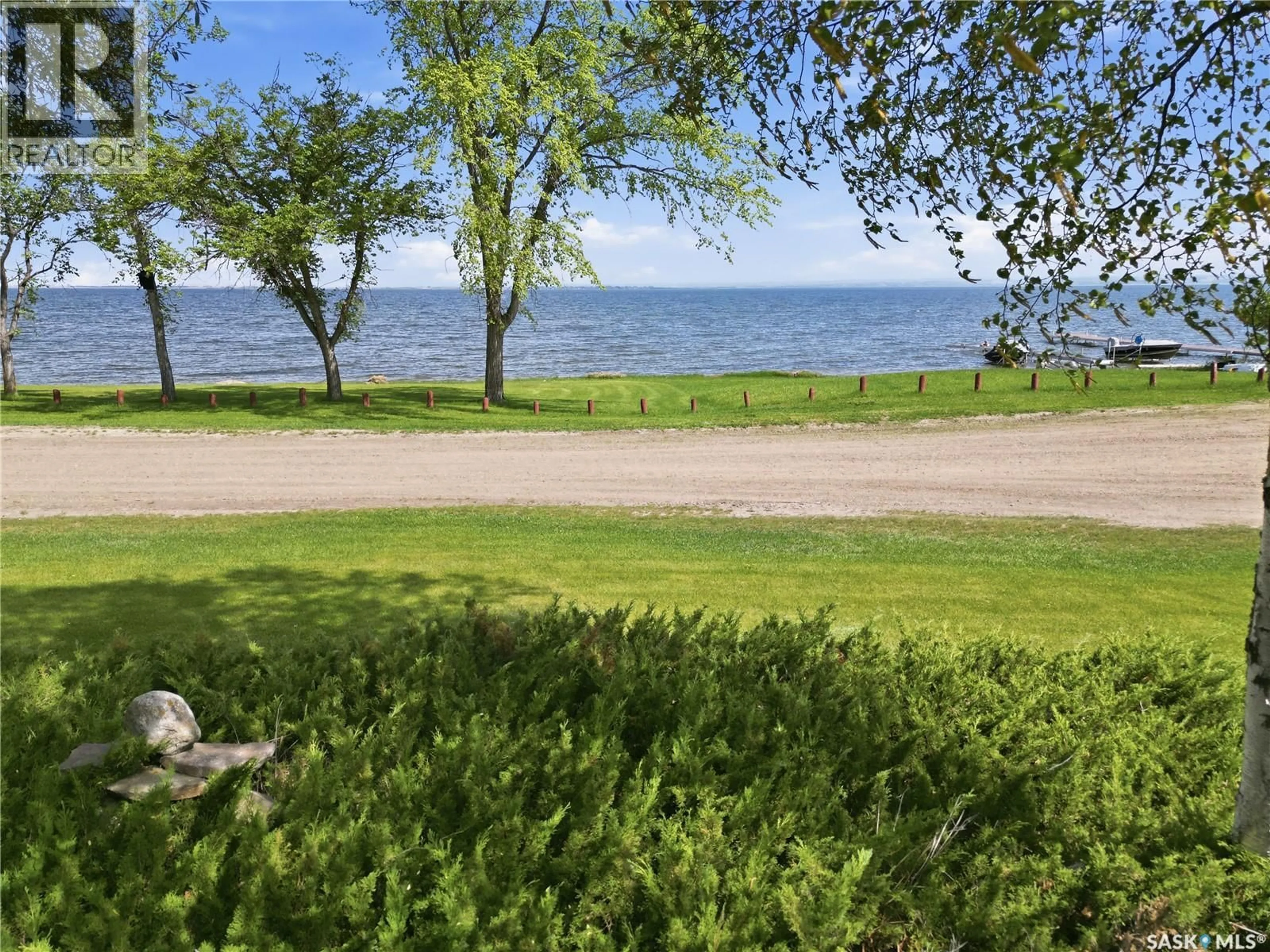 Patio, water/lake/river/ocean view for 640 BEACH AVENUE, Meota Saskatchewan S0M1X0