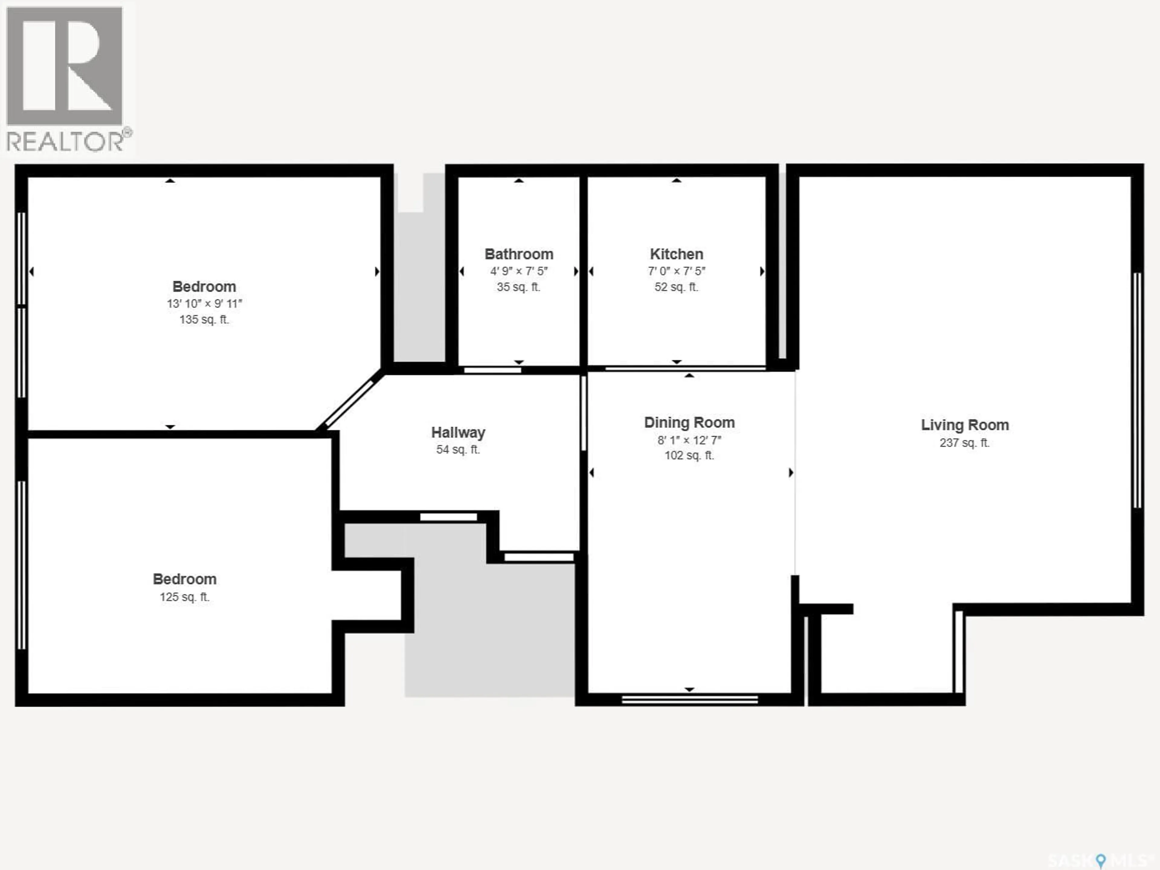 Floor plan for 418 FROOM CRESCENT, Regina Saskatchewan S4N1T6