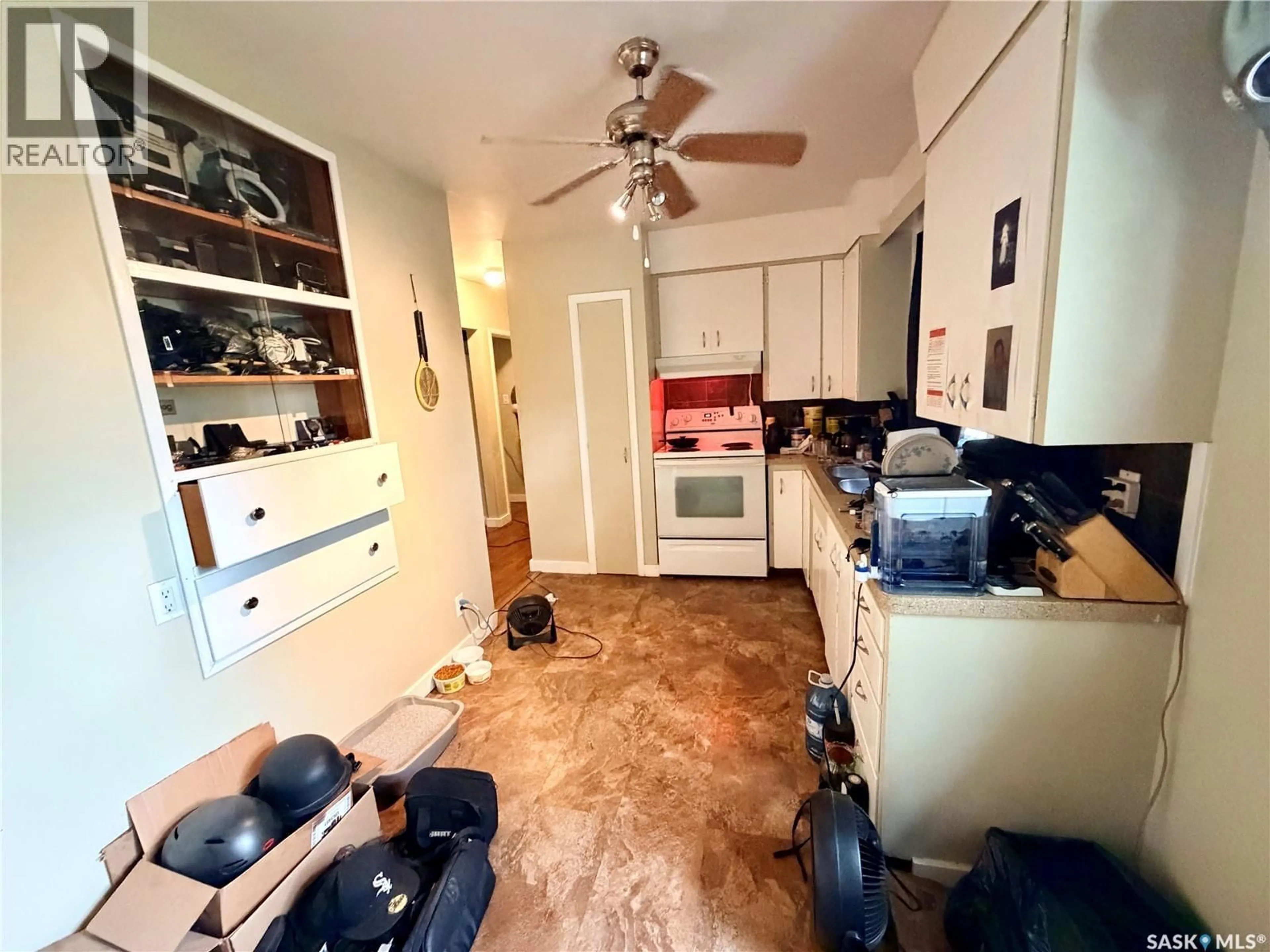 Standard kitchen, ceramic/tile floor for 1022 110TH STREET, North Battleford Saskatchewan S9A2H4