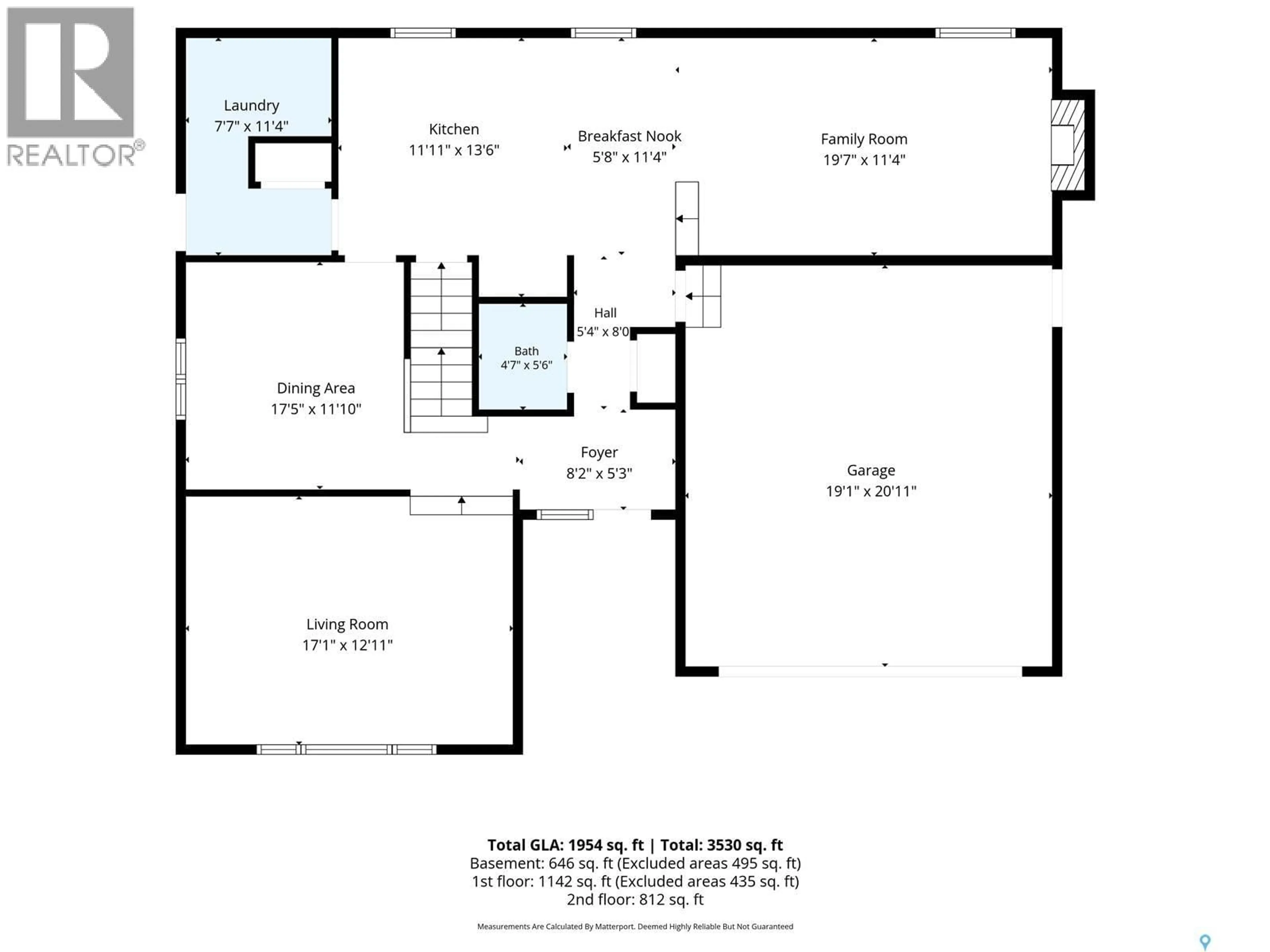 Floor plan for 723 CANDLE COURT, Saskatoon Saskatchewan S7K4Z9