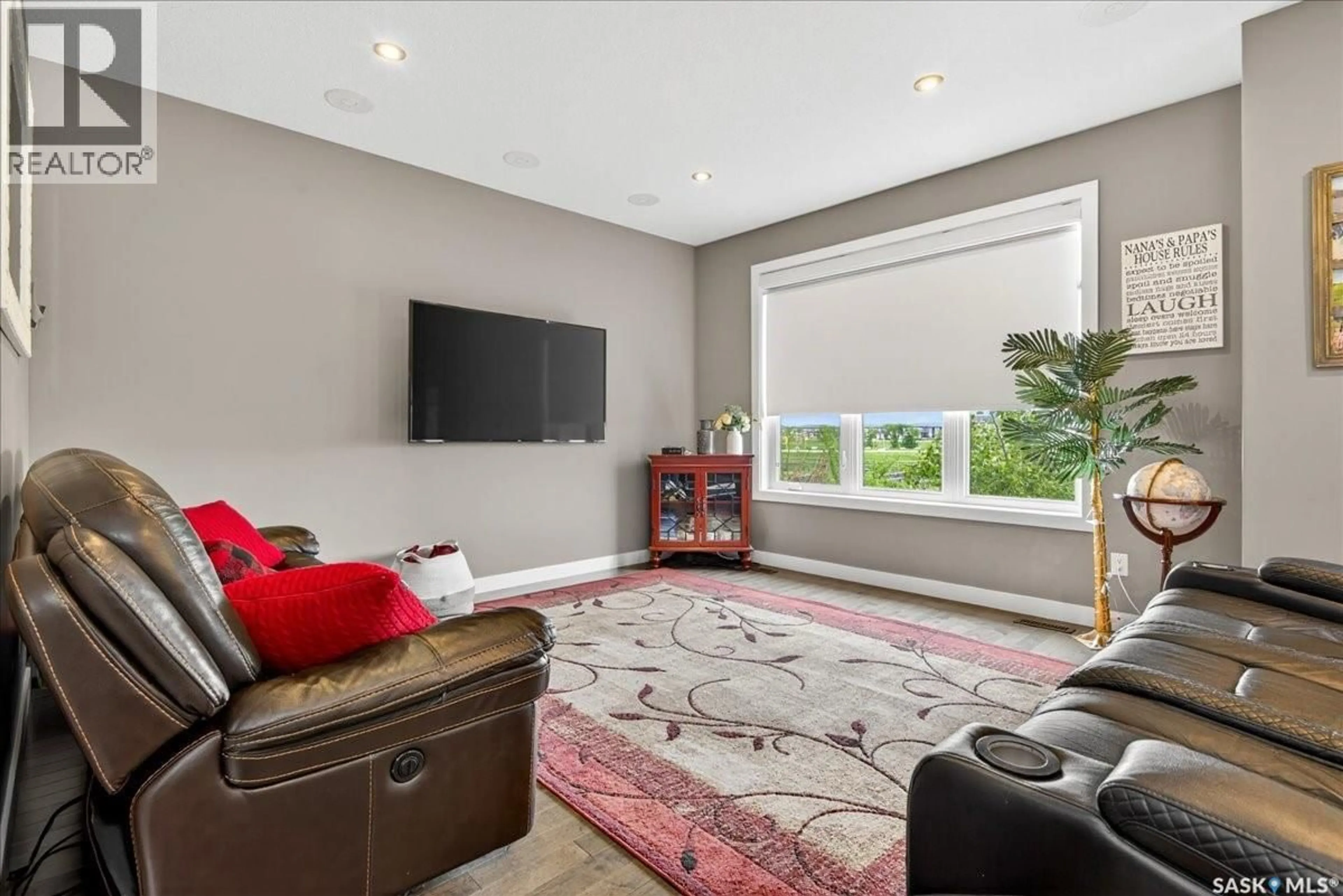 Home theater for 5780 PEARSALL CRESCENT, Regina Saskatchewan S4W0C7