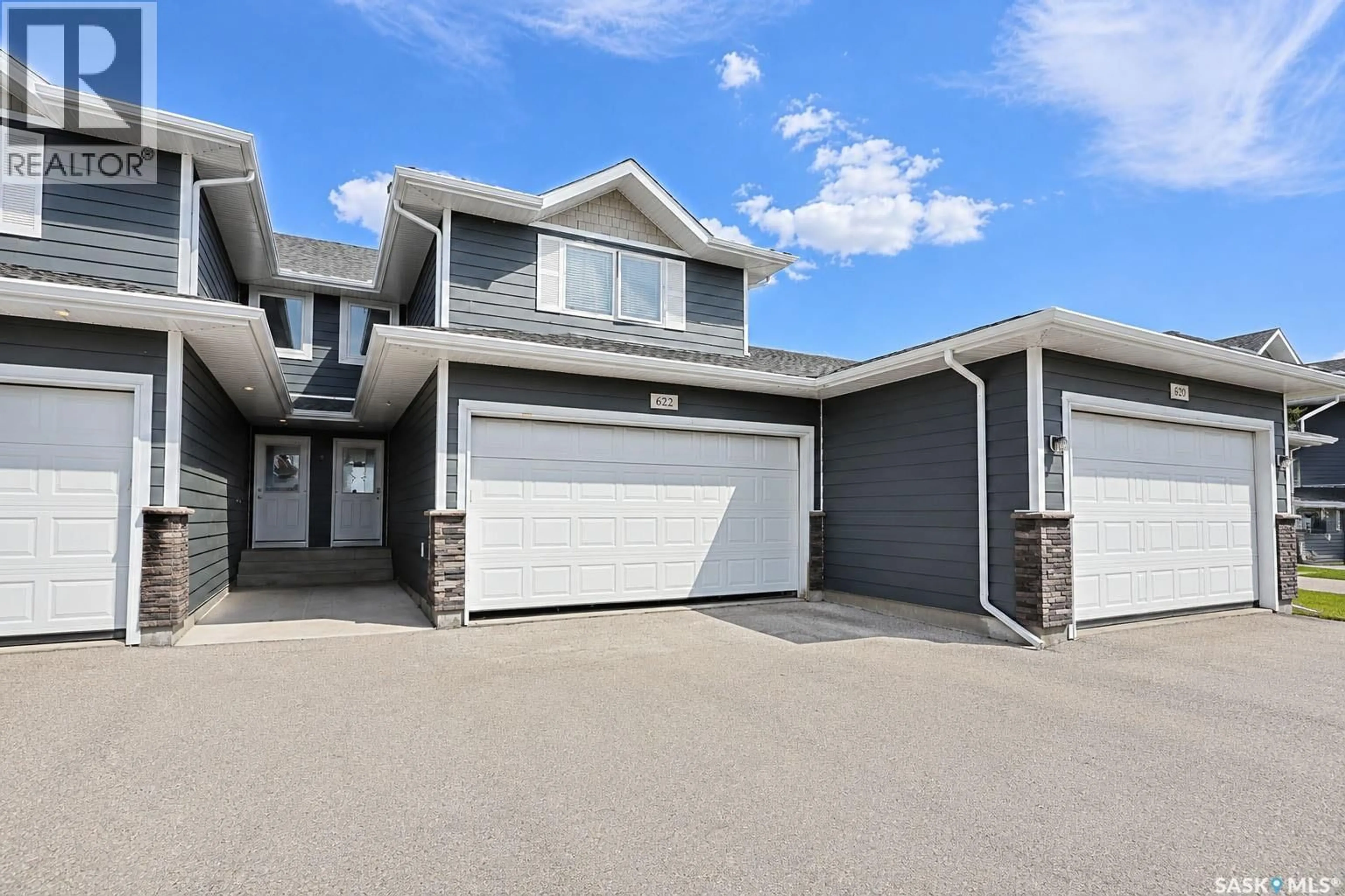 A pic from outside/outdoor area/front of a property/back of a property/a pic from drone, street for 622 1851 PEDERSON DRIVE, Prince Albert Saskatchewan S6X0B2