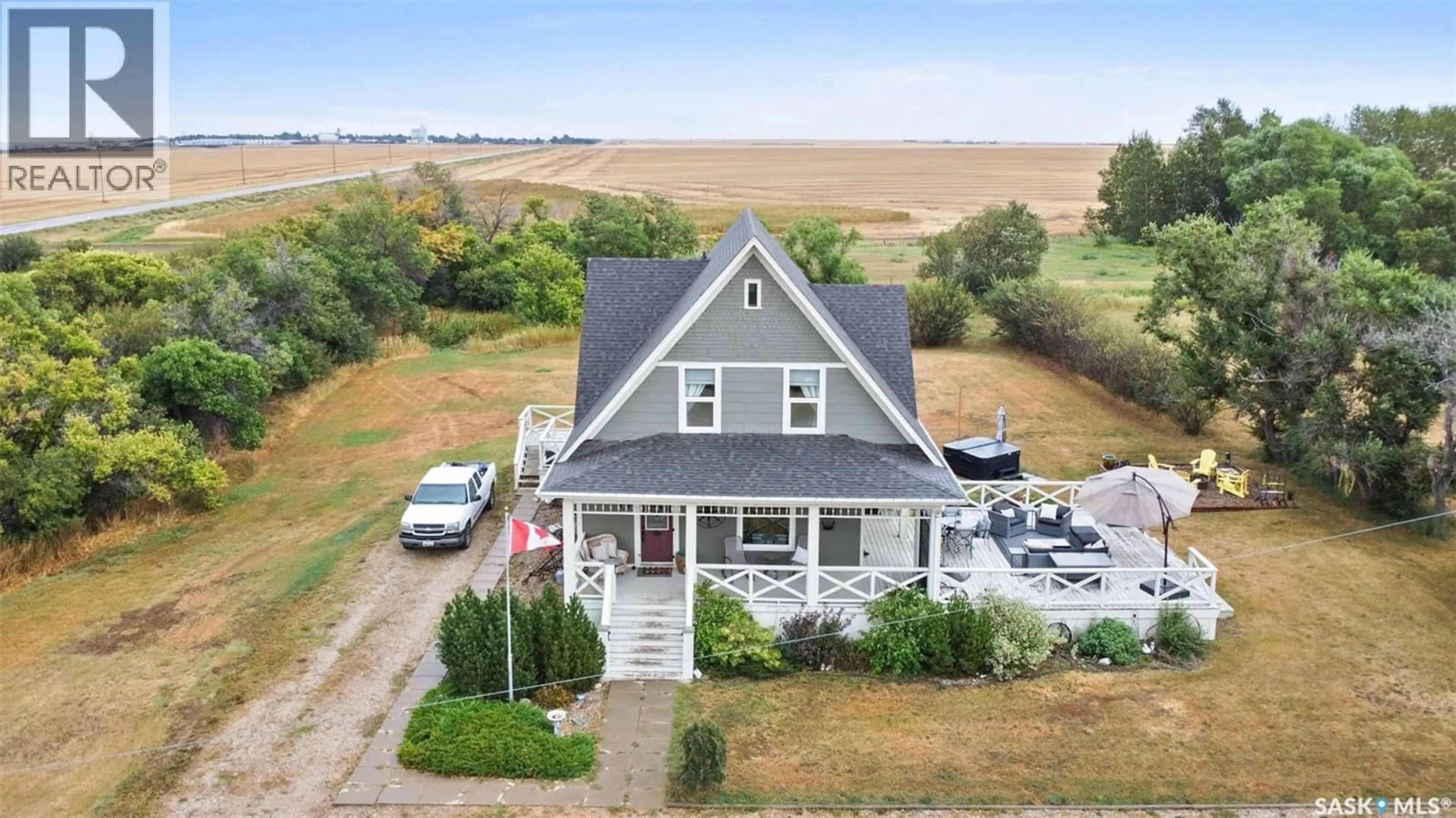 A pic from outside/outdoor area/front of a property/back of a property/a pic from drone, water/lake/river/ocean view for 13.04 ACREAGE BY LAKE DIEFENBAKER, Canaan Rm No. 225 Saskatchewan S0L1Z0