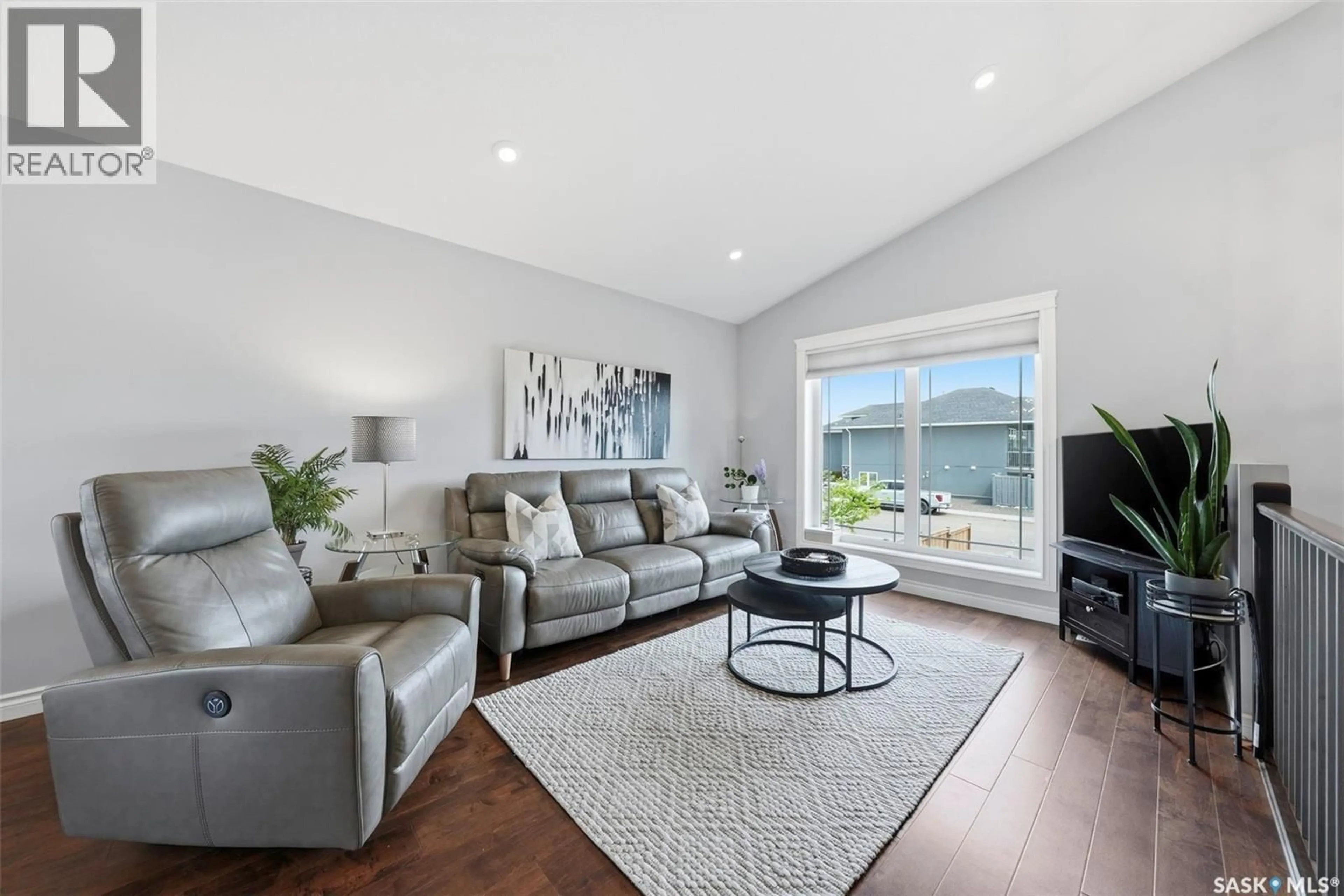 Living room with furniture, unknown for 505 SILVER BIRCH LANE, Warman Saskatchewan S0K4S2