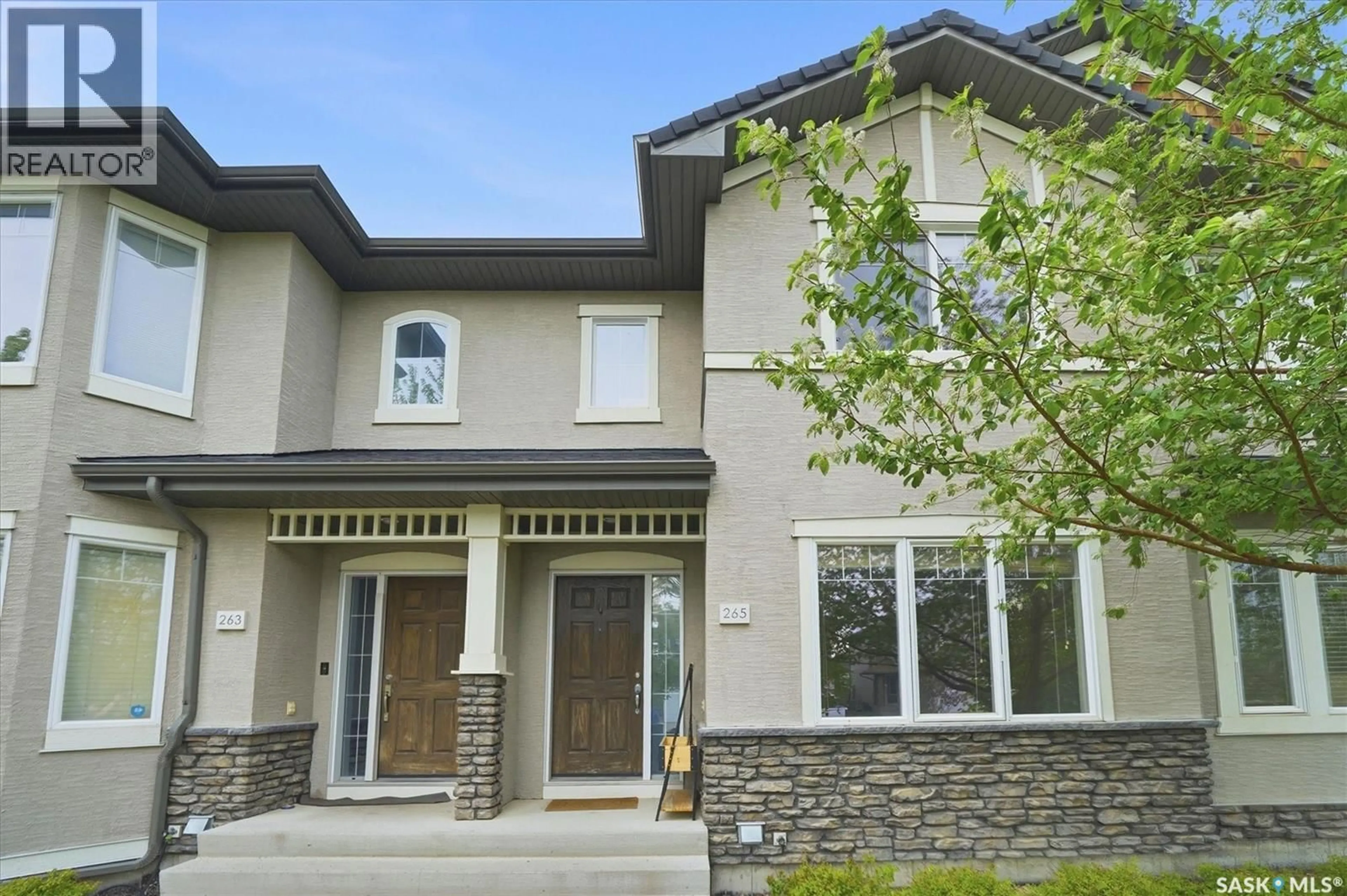 Home with brick exterior material, street for 265 245 ASHWORTH CRESCENT, Saskatoon Saskatchewan S7T0P2