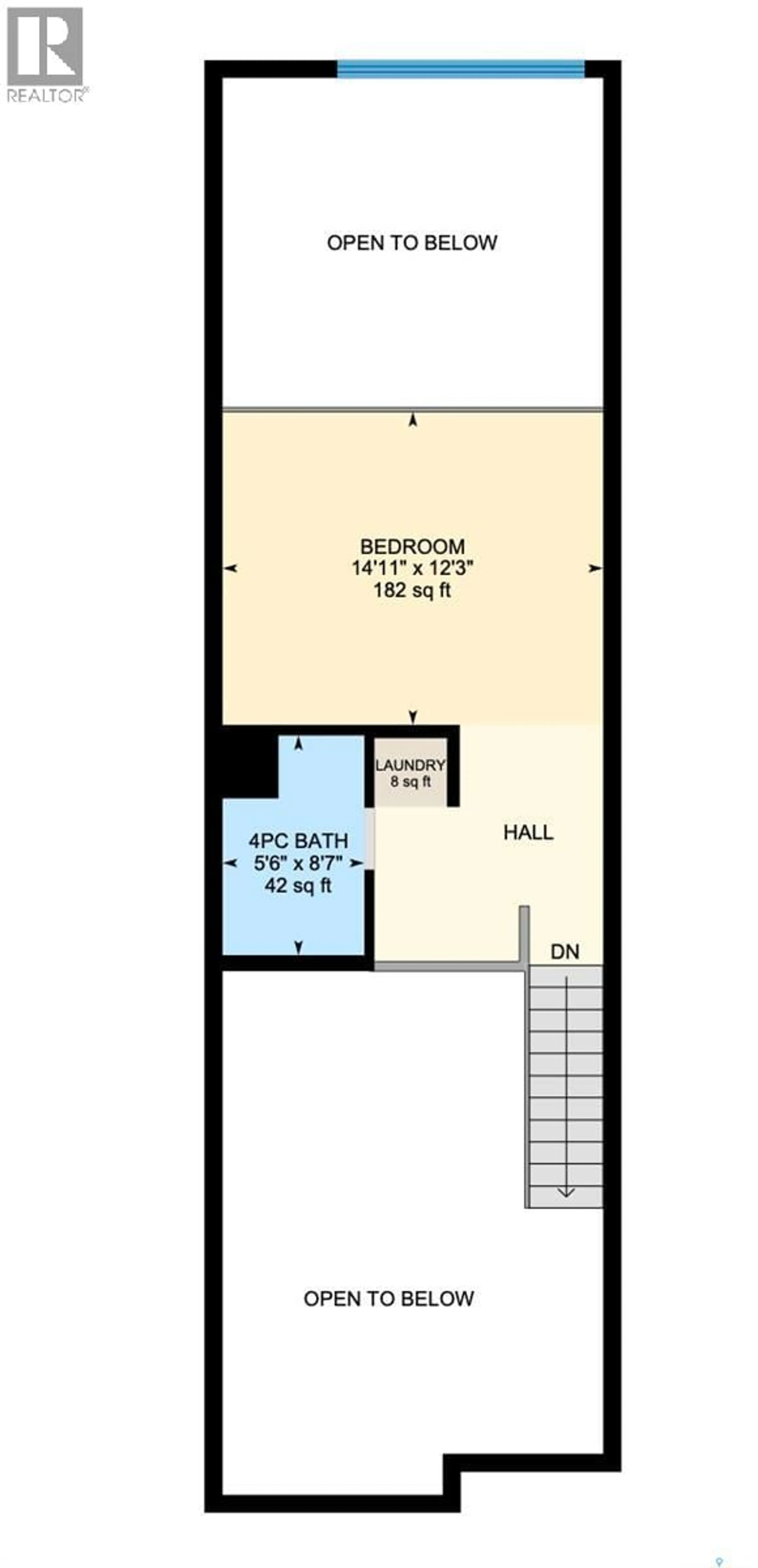 Floor plan for E - 517 120 23RD STREET, Saskatoon Saskatchewan S7K0K8