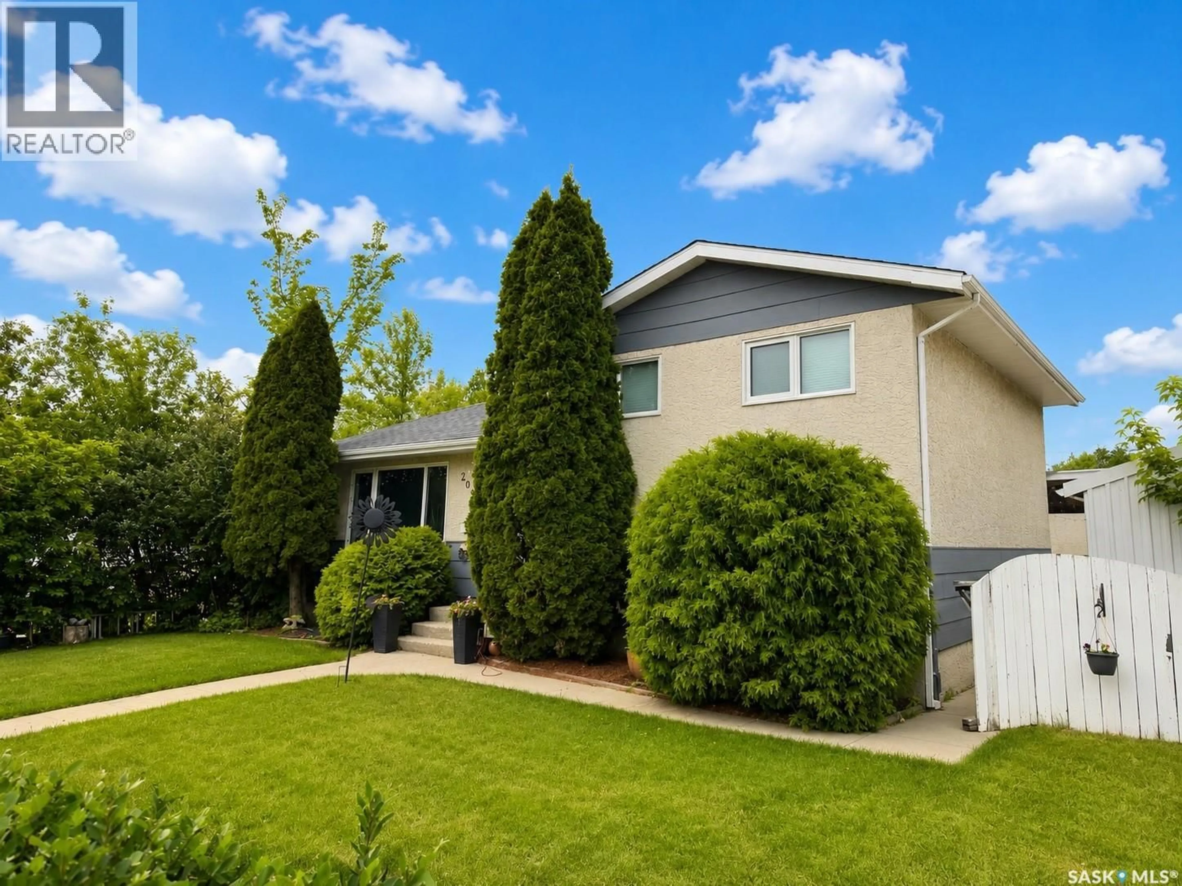 Home with vinyl exterior material, street for 200 HALIFAX STREET, Regina Saskatchewan S4R1S4