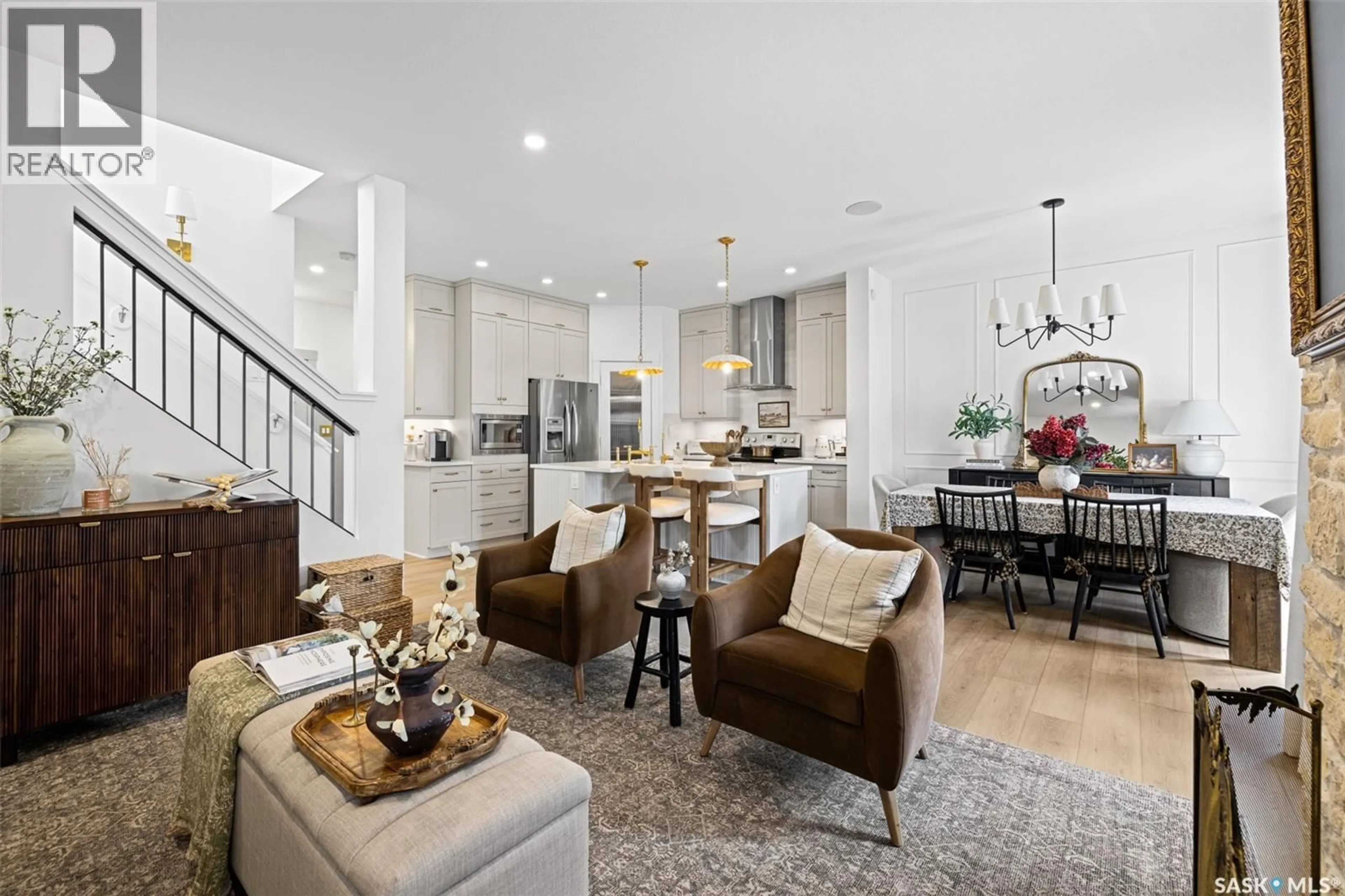 Open concept kitchen, unknown for 4834 LIBERTY STREET, Regina Saskatchewan S4W0K1