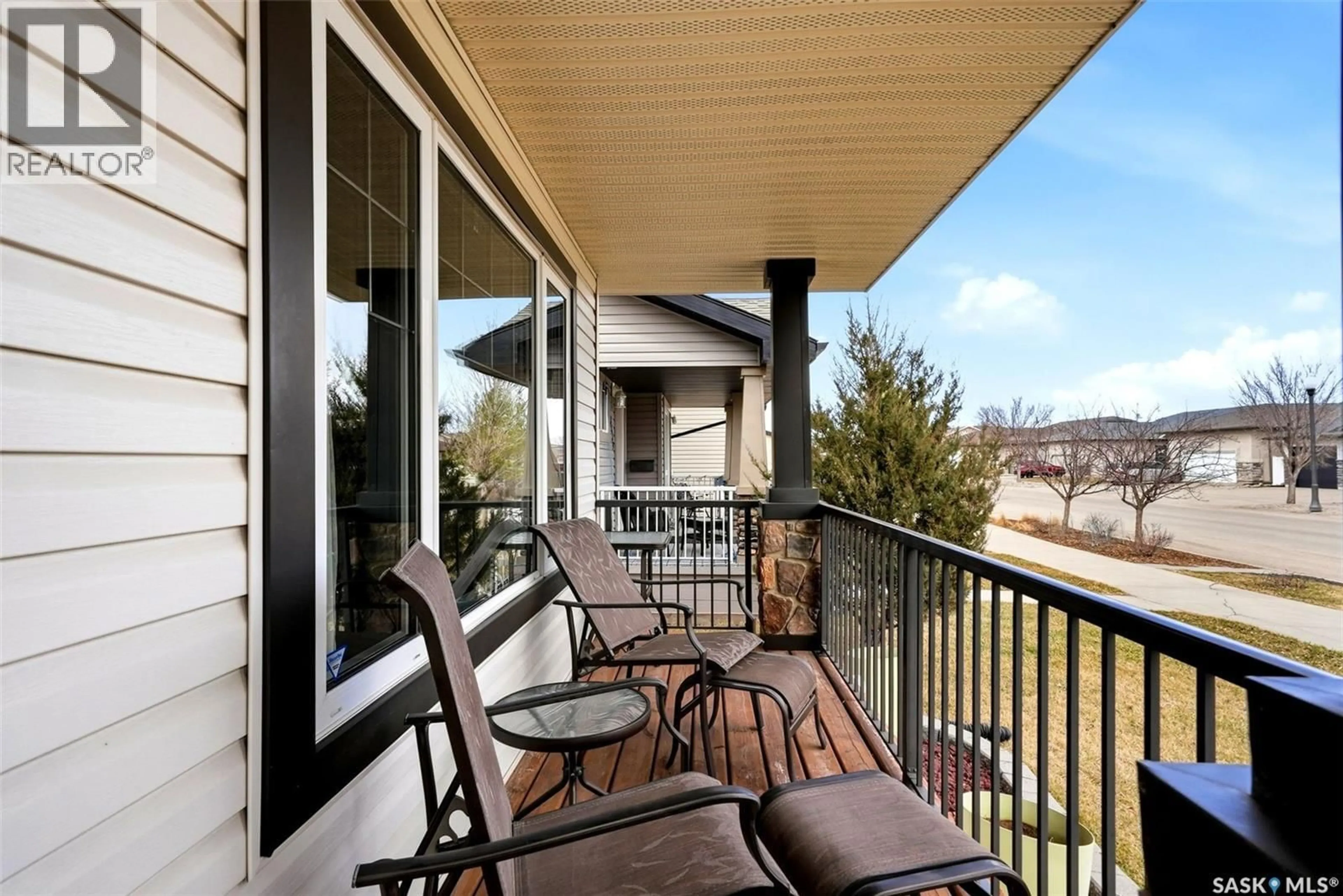 Patio, water/lake/river/ocean view for 3343 GREEN BANK ROAD, Regina Saskatchewan S4V1P2