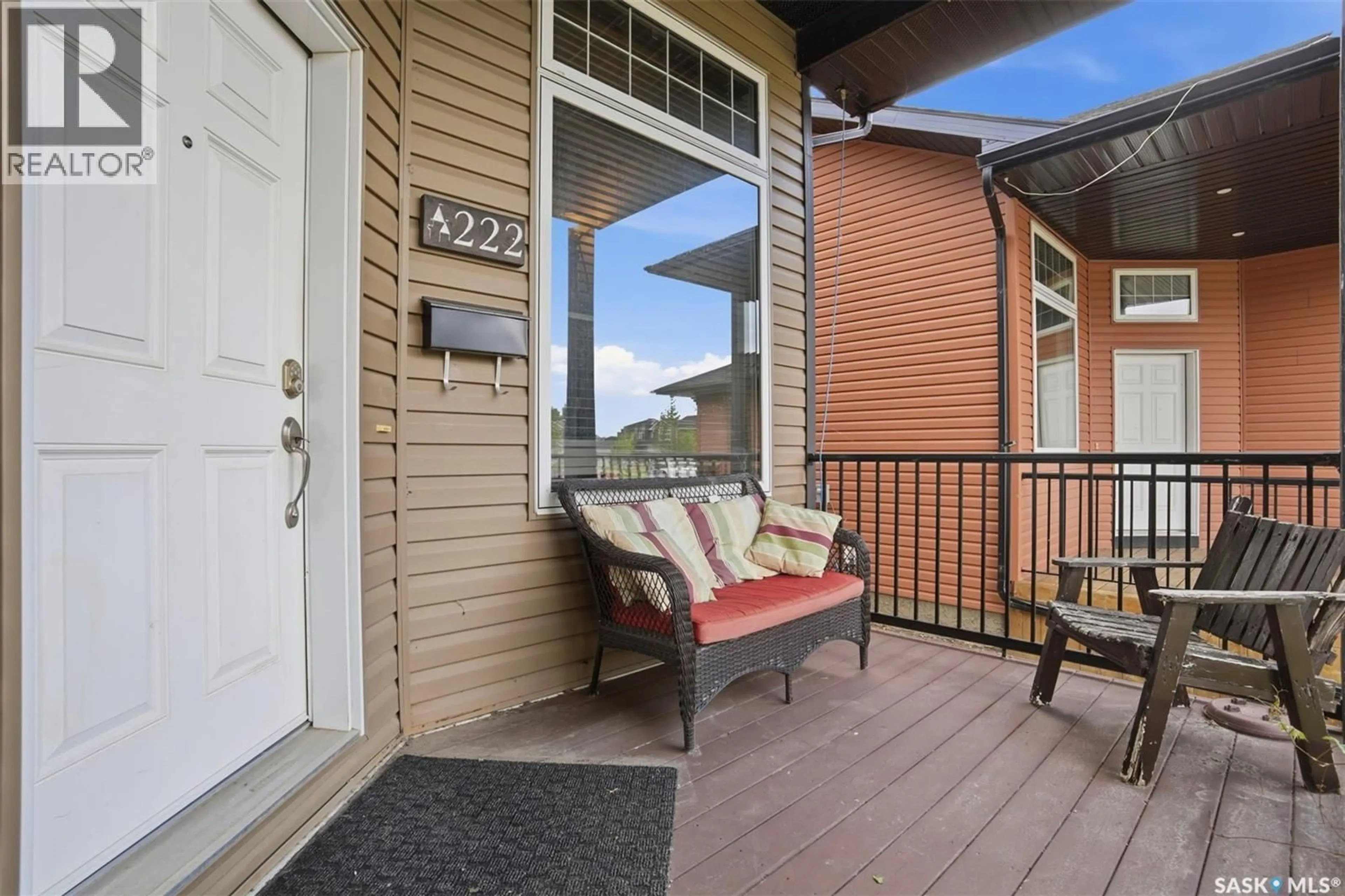 Patio, street for 222 PARKVIEW COVE, Osler Saskatchewan S0K3A0