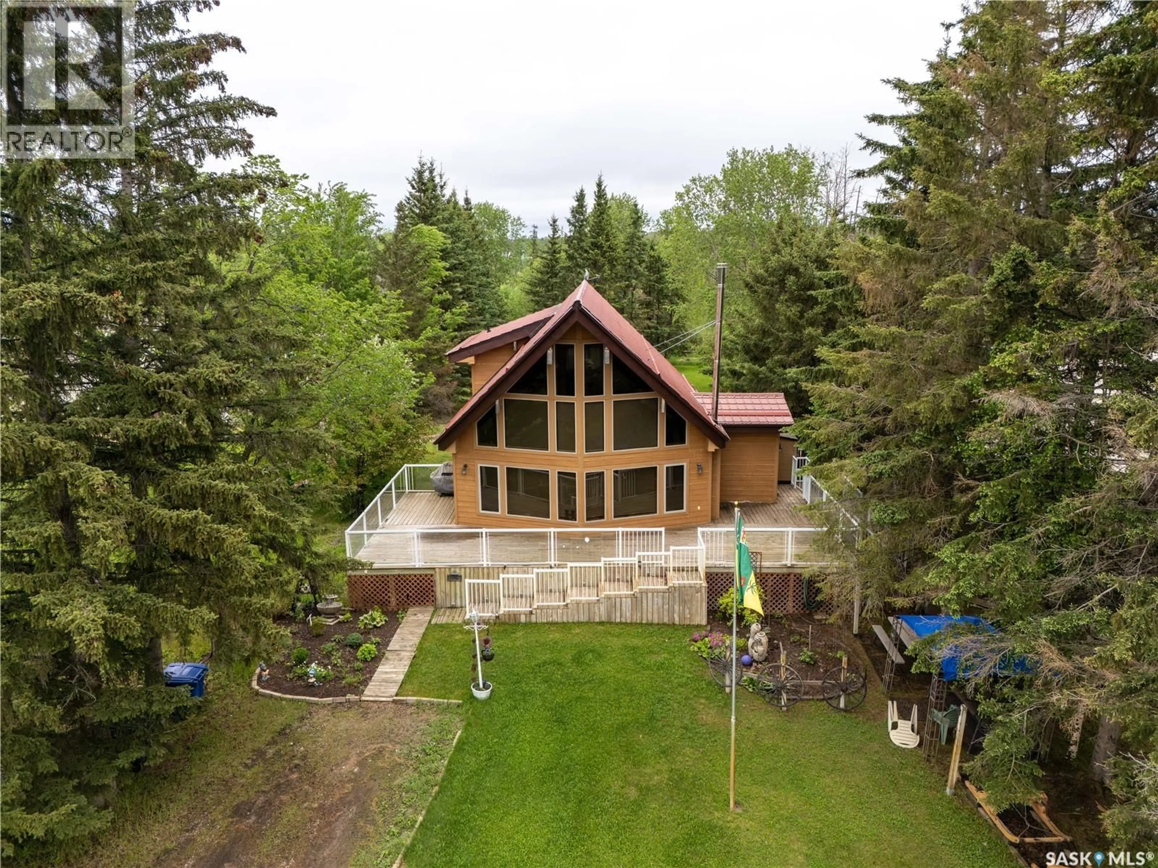 A pic from outside/outdoor area/front of a property/back of a property/a pic from drone, unknown for 228 MAIN STREET, Pierceland Saskatchewan S0M2K0