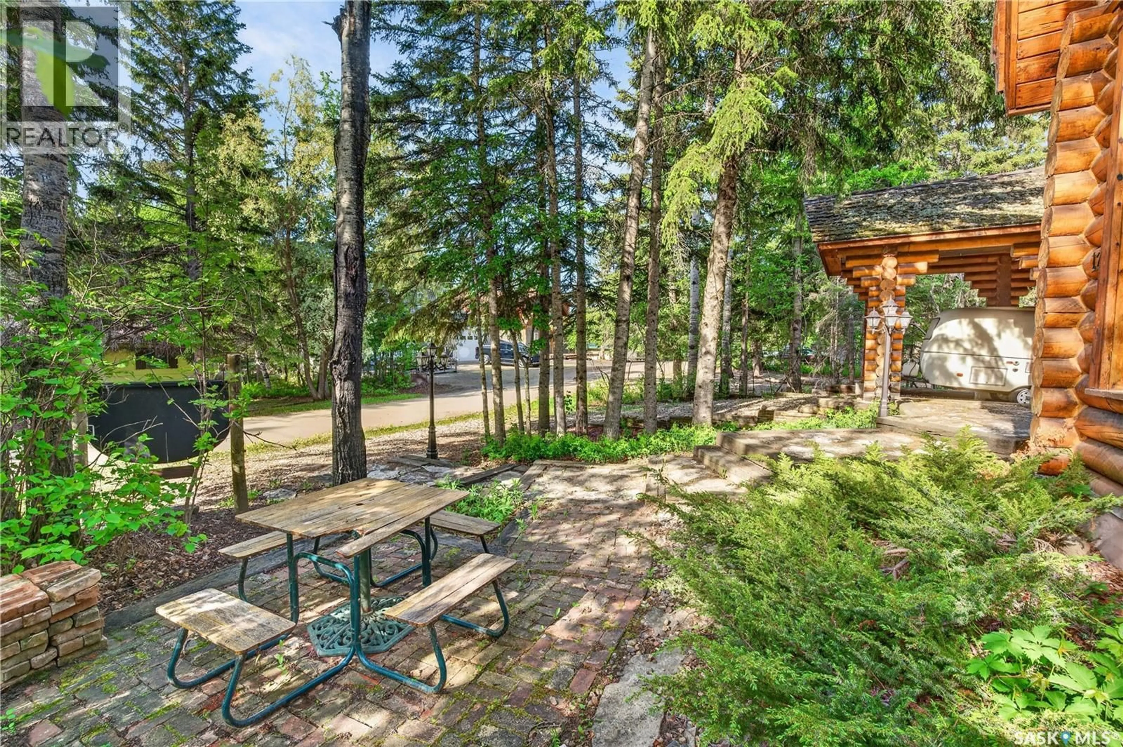 Patio, forest/trees view for 12 LOON AVENUE, Greenwater Provincial Park Saskatchewan S0E1H0