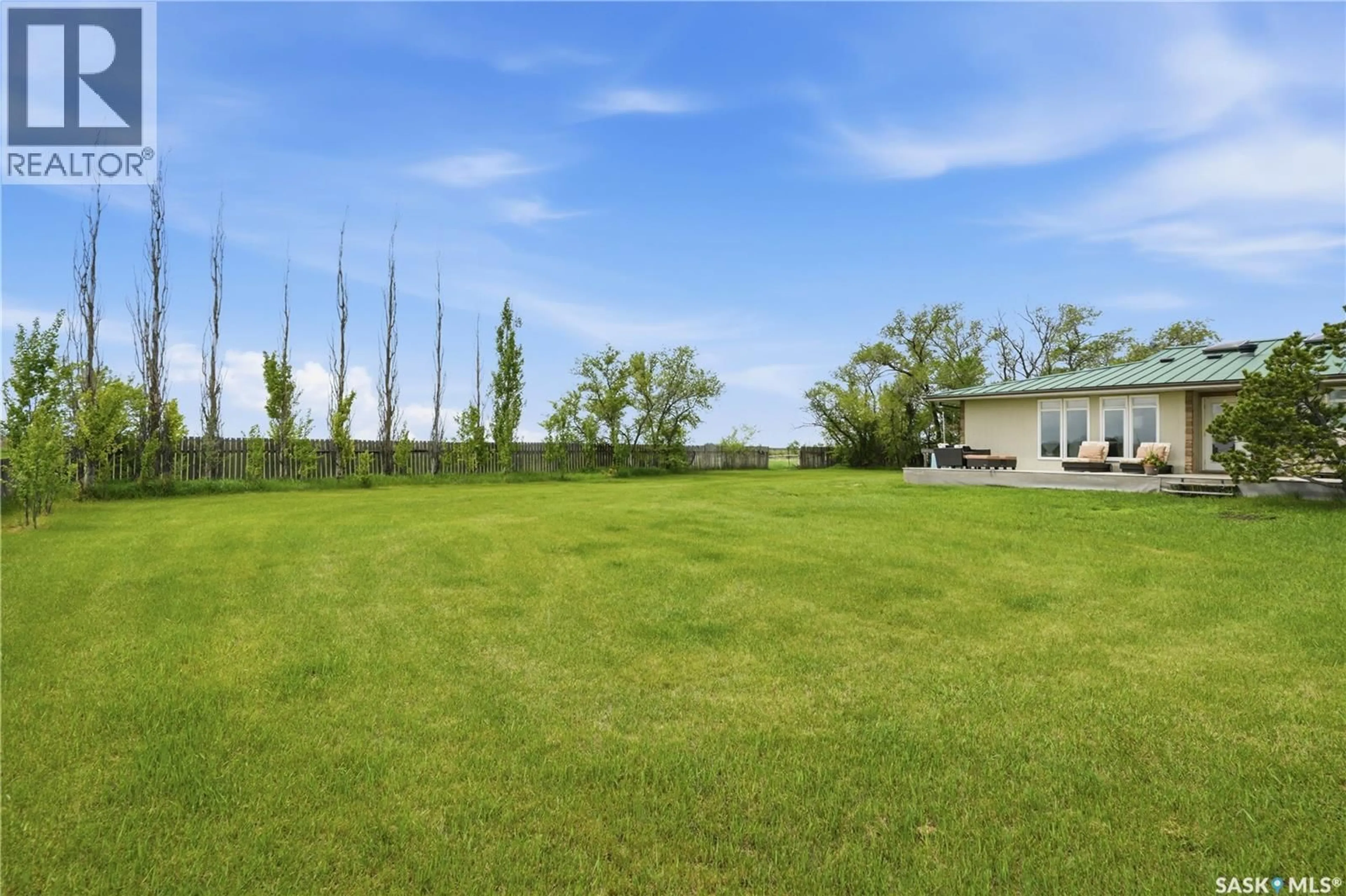 A pic from outside/outdoor area/front of a property/back of a property/a pic from drone, water/lake/river/ocean view for SACHER ACREAGE, Vanscoy Rm No. 345 Saskatchewan S0K1V0